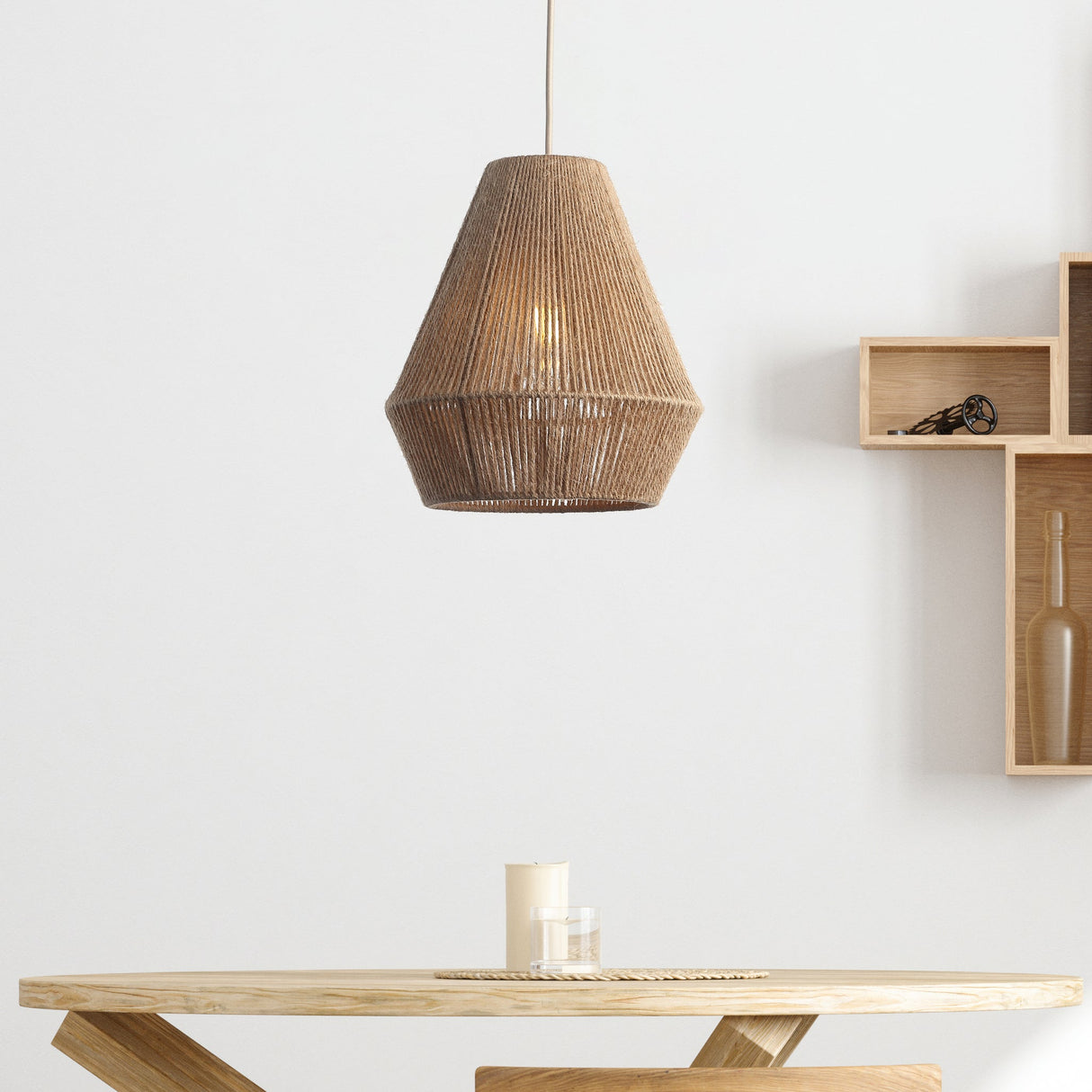 Chez Taklampa Ø25 Jute-Lampconcept.se