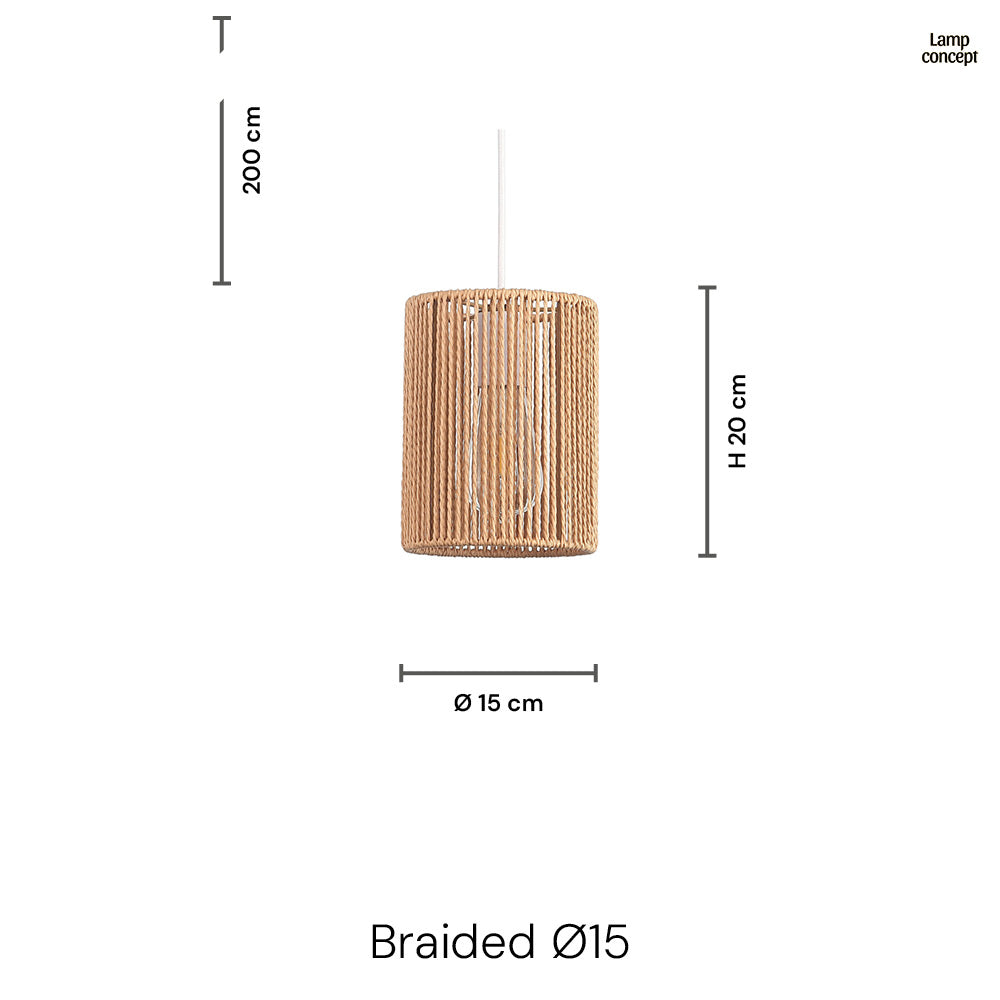 Braided Hanglamp Ø15