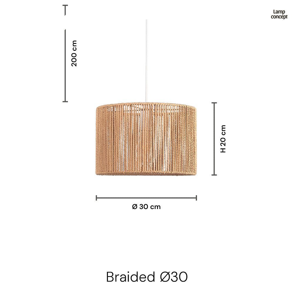 Braided Hanglamp Ø30