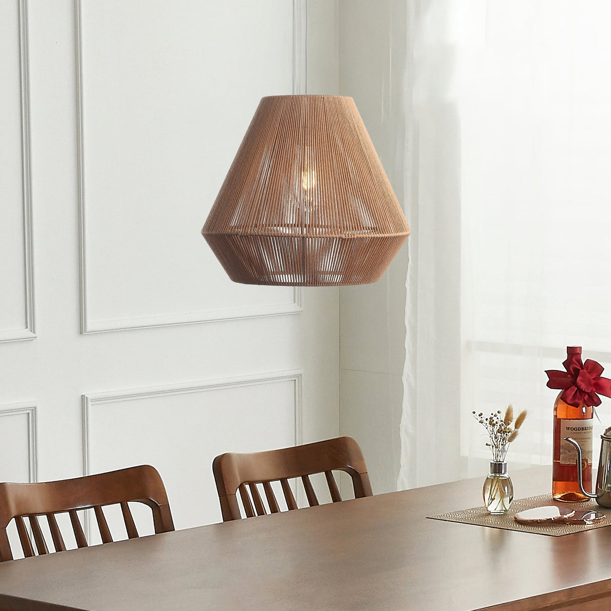 Cadiz Taklampa Ø32 Natur-Lampconcept.se