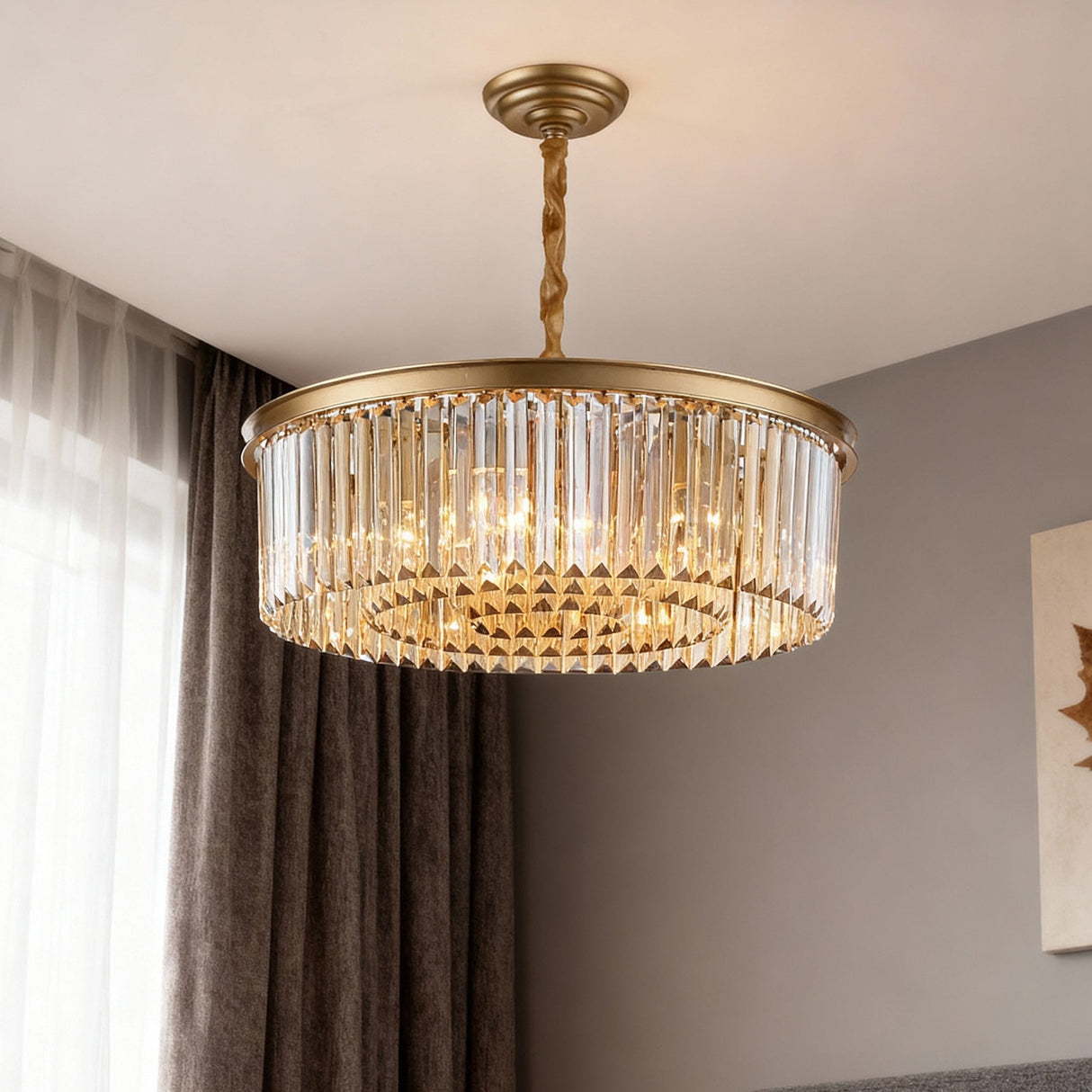 Santorini Kroonluchter Ø55 Amber