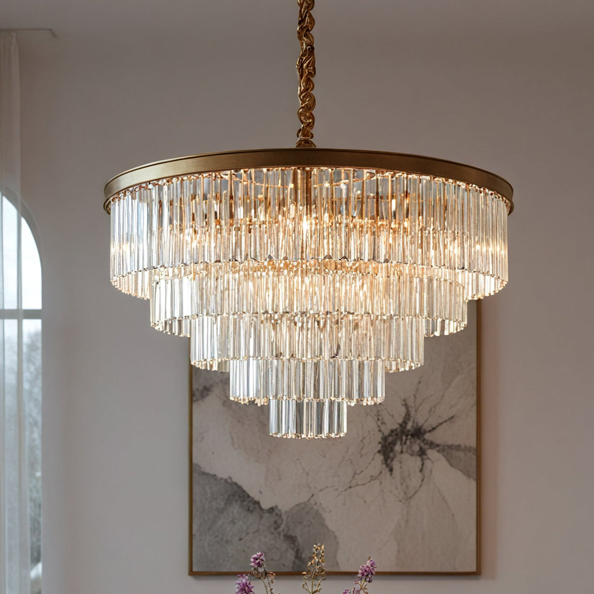 Santorini Kroonluchter Ø80 Helder