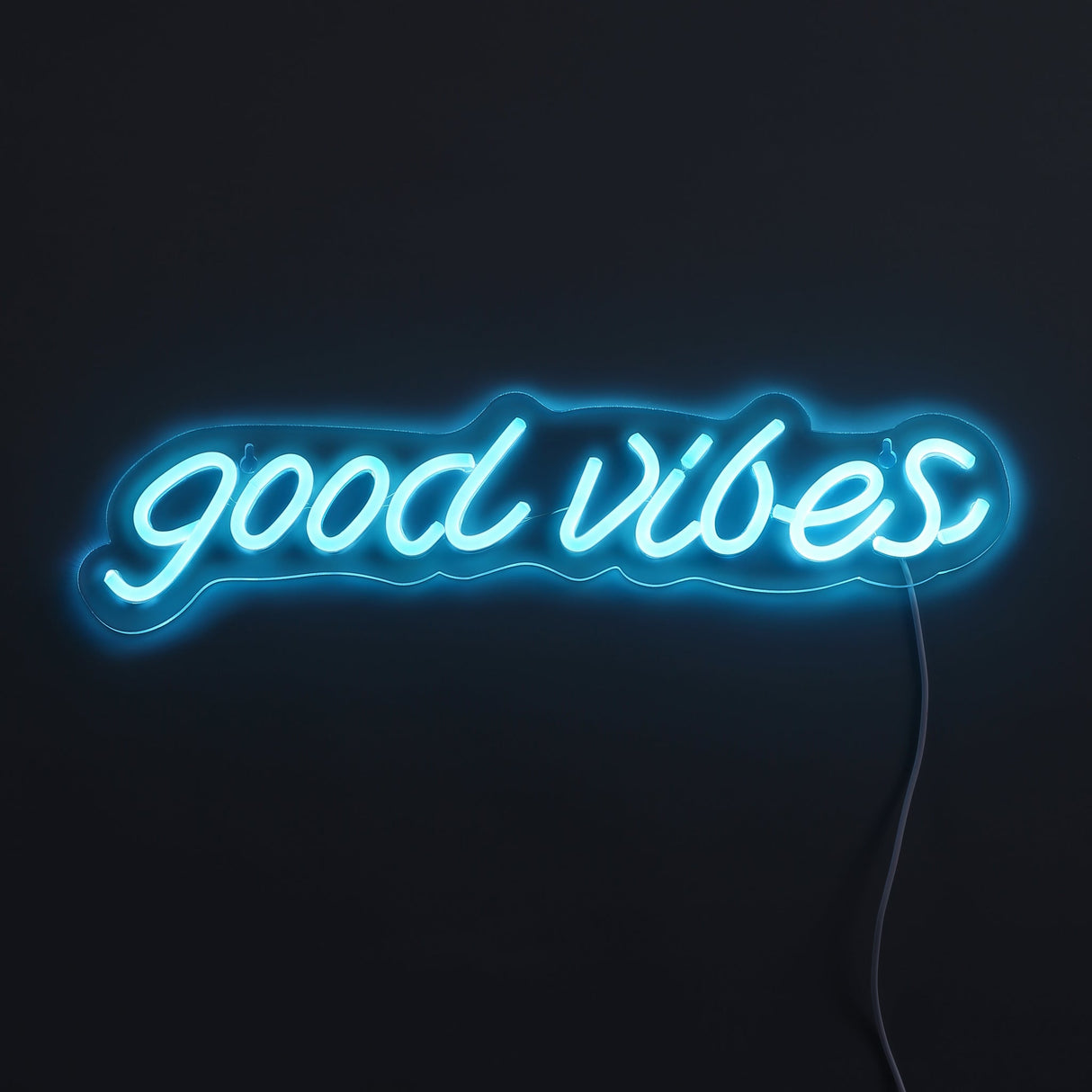 Good Vibes Neon Vägglampa-Lampconcept.se