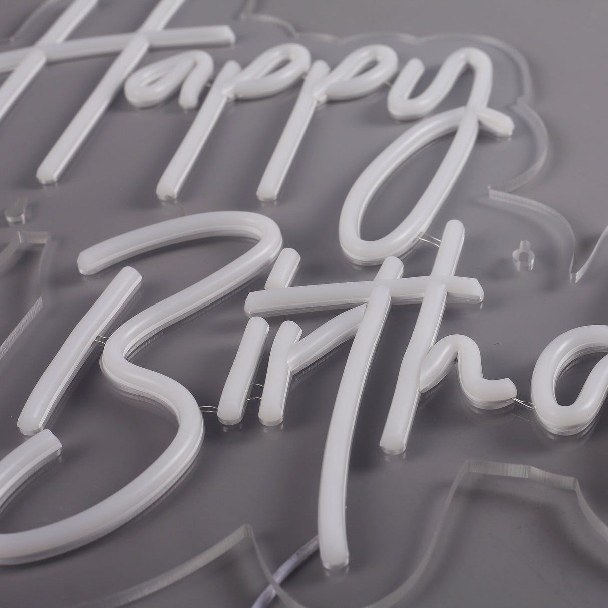 Happy Birthday Neon Vägglampa-Lampconcept.se