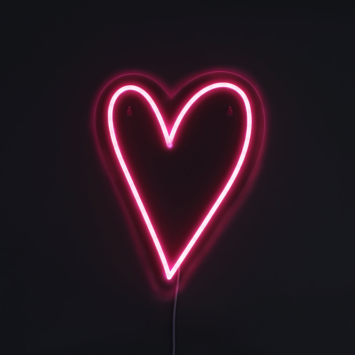 Heart Neon Vägglampa-Lampconcept.se