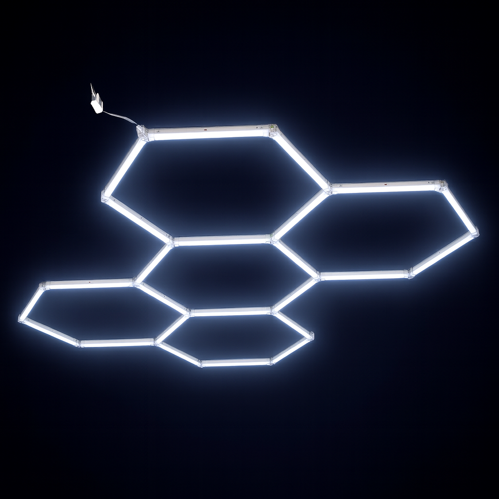 Hexagon Garage LED 5-Set 6500K RGB