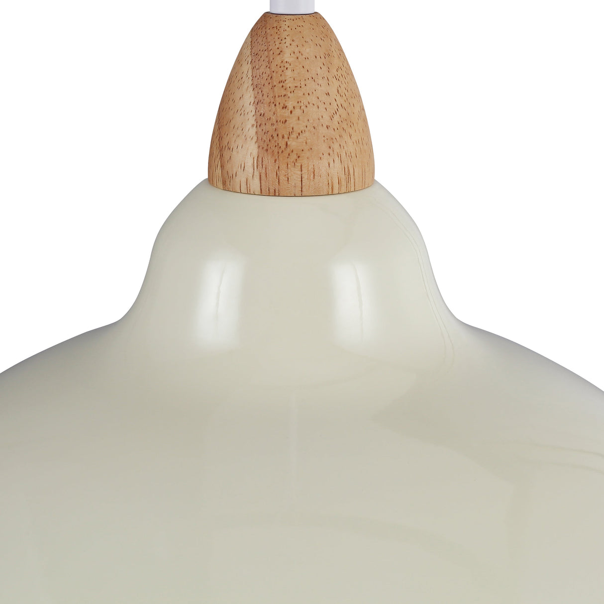 Oak Hanglamp Ø35 Glossy Vanille