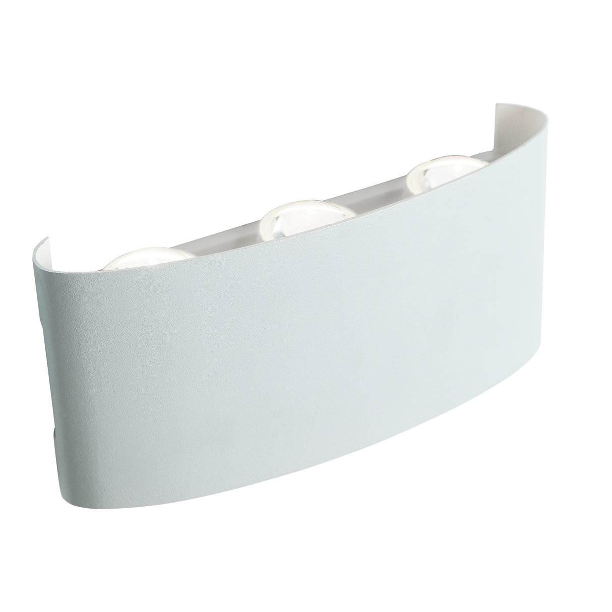 Ortelo 6W 17cm Vägglampa Utomhus Vit-Lampconcept.se