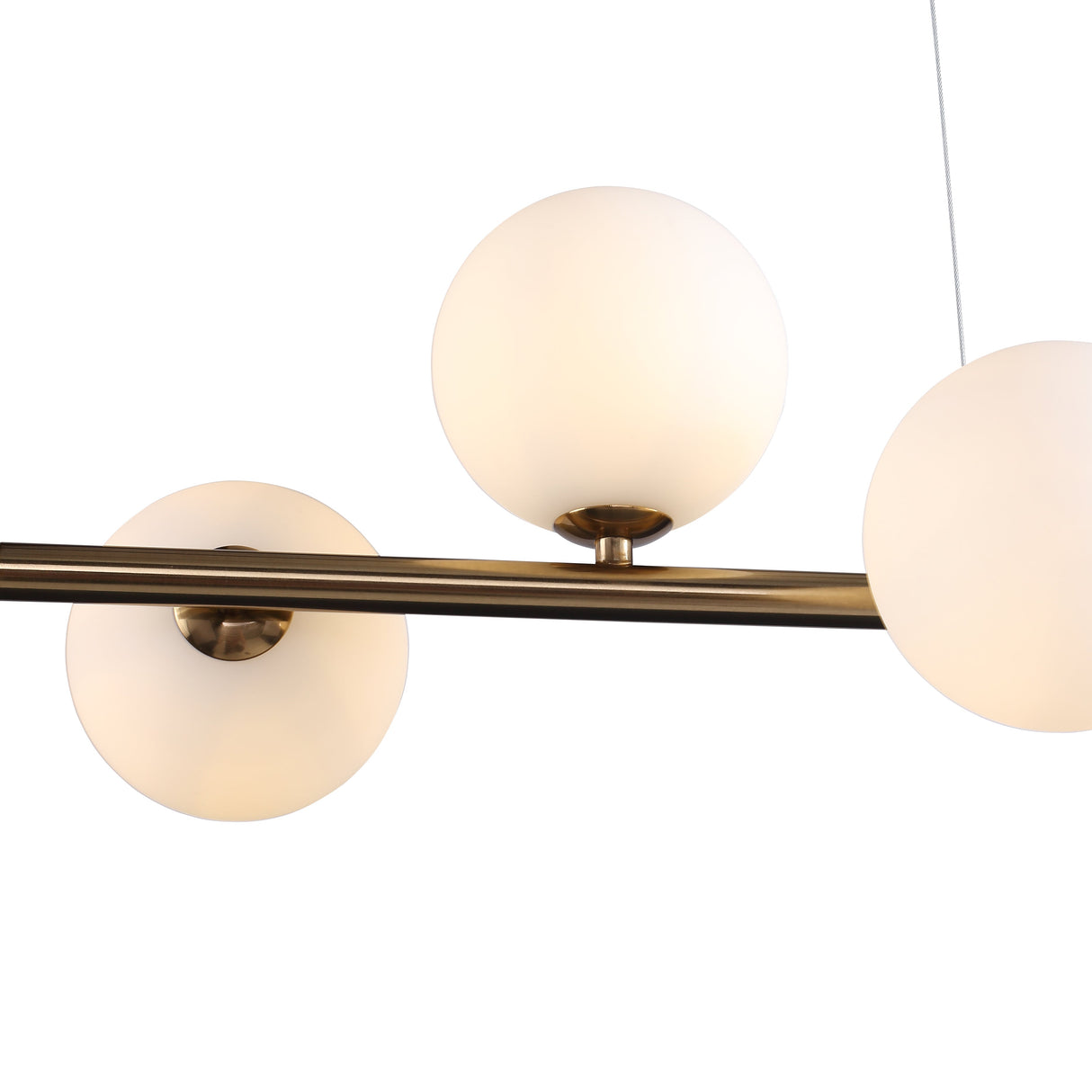 Bubbles Lange Hanglamp 90cm Opal