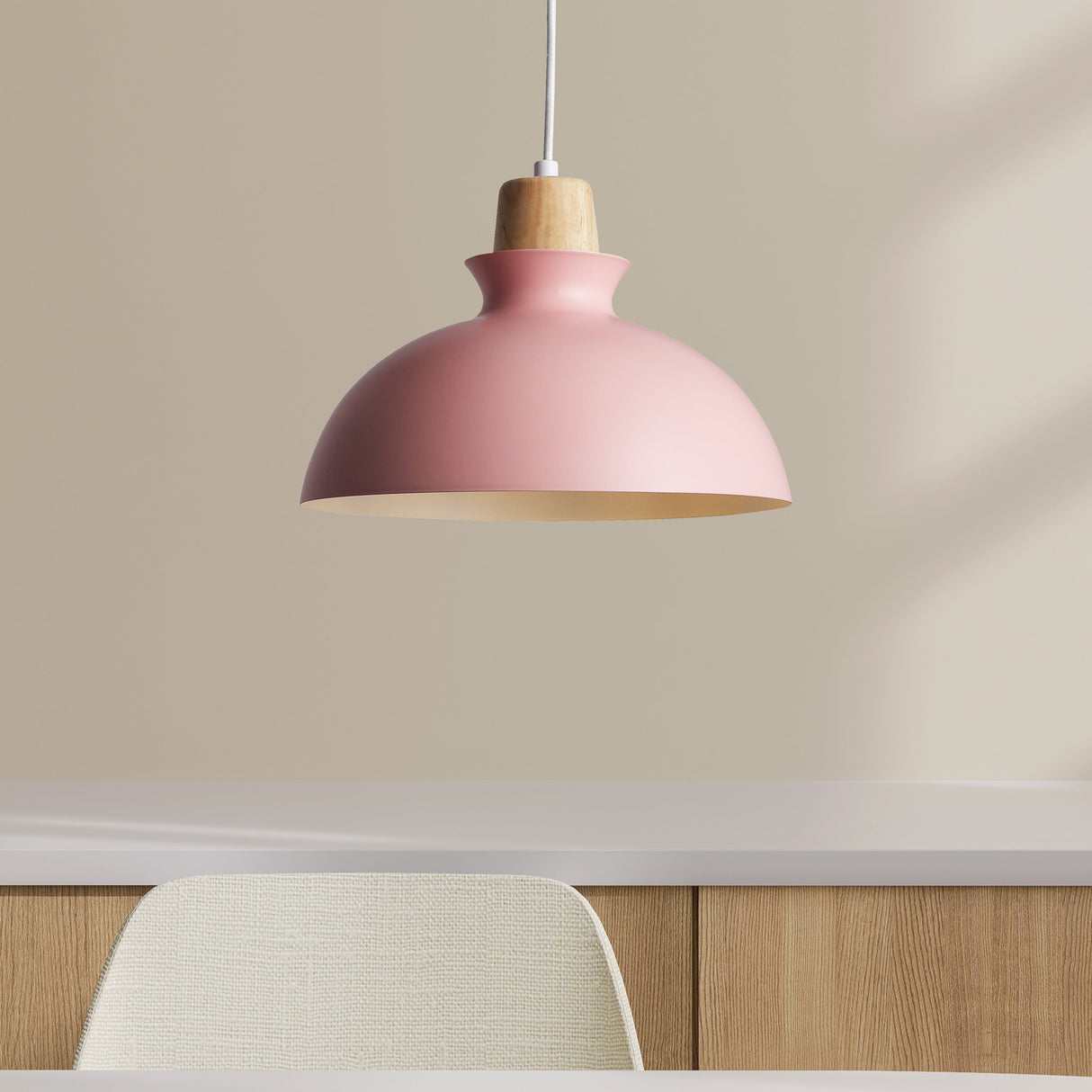 Tray Hanglamp Ø28 Roze
