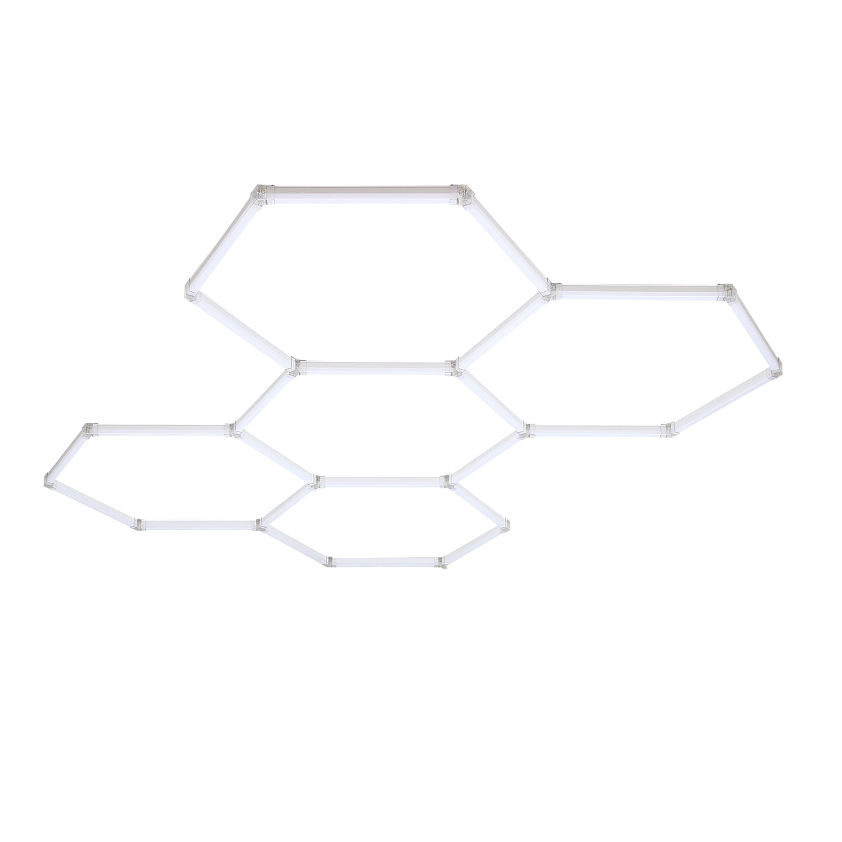 Hexagon Garage LED 5-Set 6500K