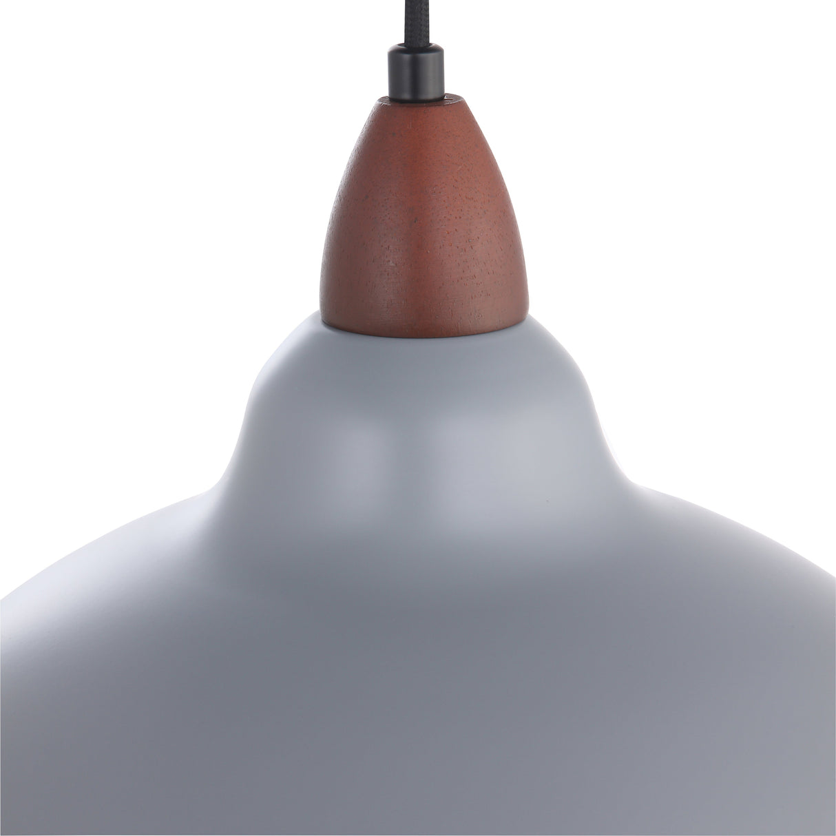 Oak Taklampa Ø35 Grå-Lampconcept.se