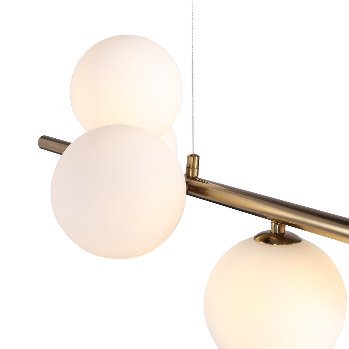 Bubbles Lange Hanglamp 90cm Opal