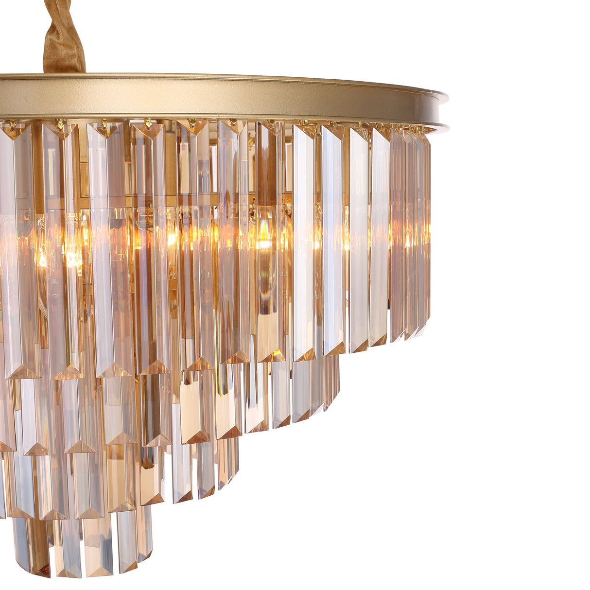 Santorini Kroonluchter Ø60 Amber