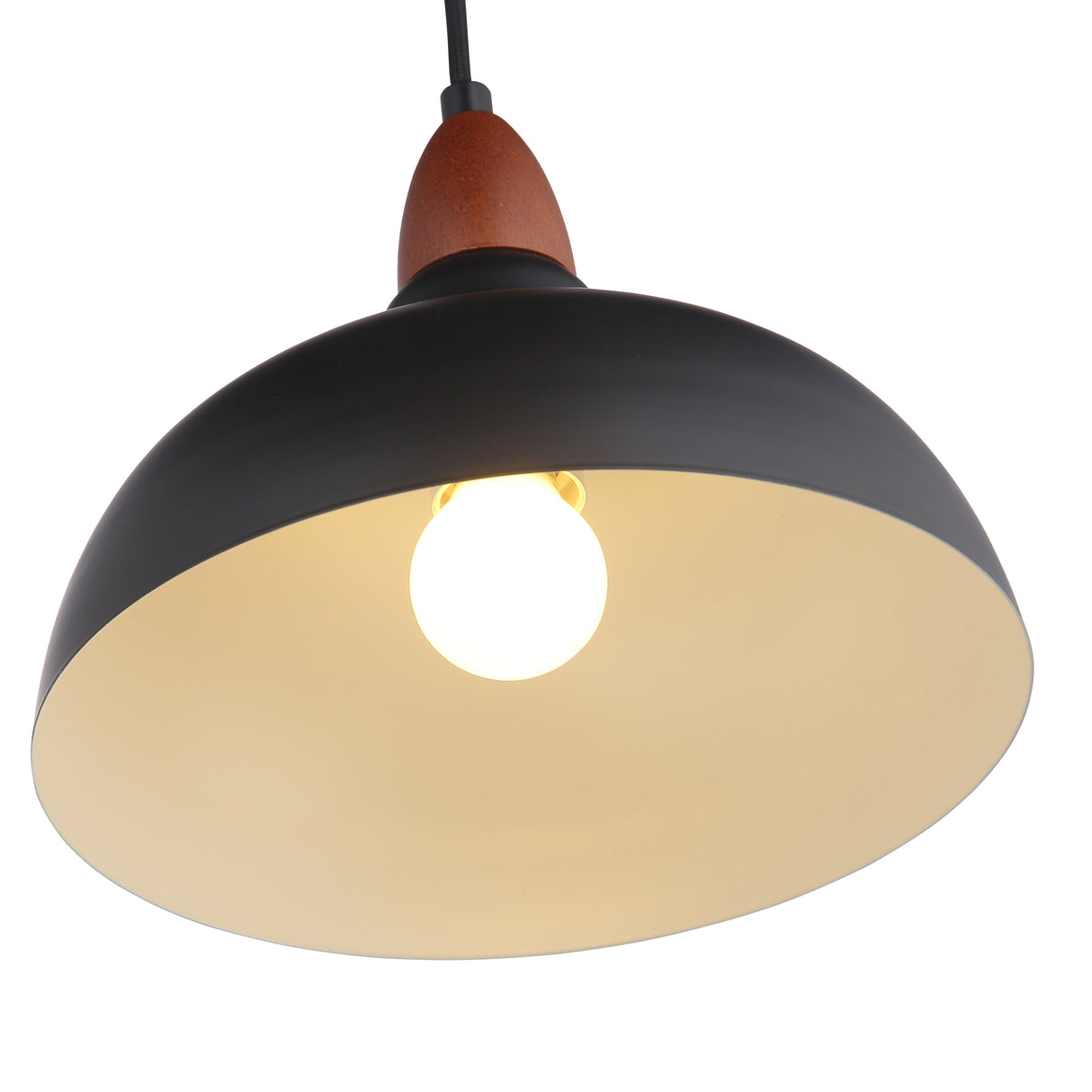 Oak Taklampa Ø24 Svart-Lampconcept.se