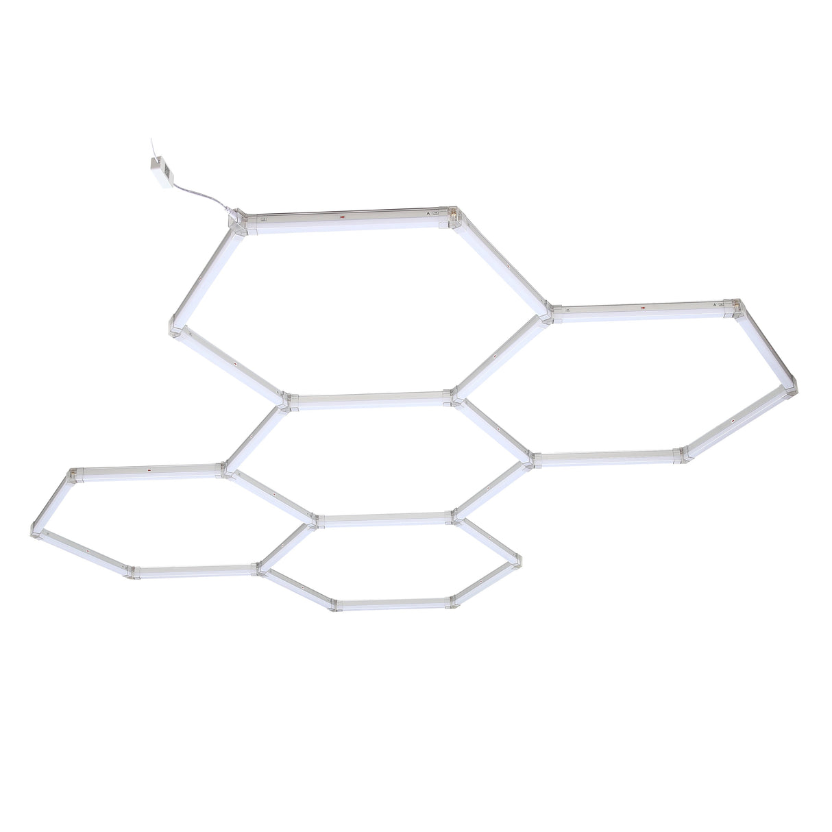 Hexagon Garage LED 5-Set 6500K RGB