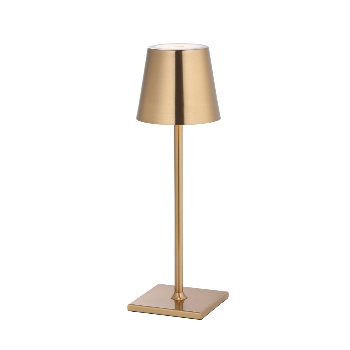 Garda Medium 30cm Sladdlös Mässing-Lampconcept.se