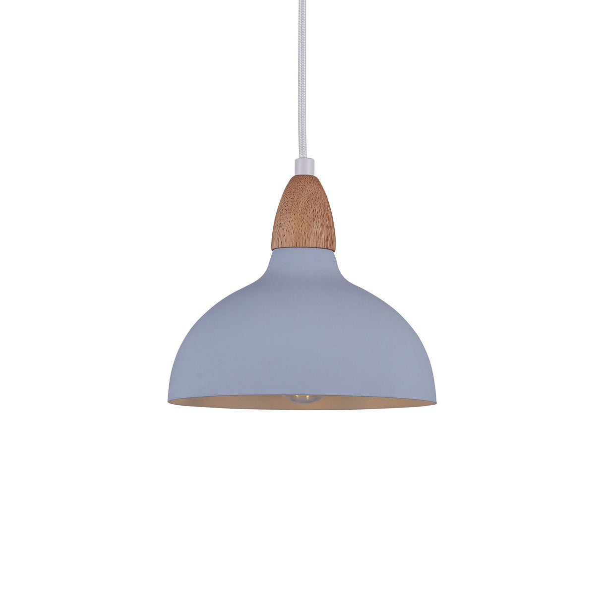Oak Hanglamp Ø19 Lichtblauw