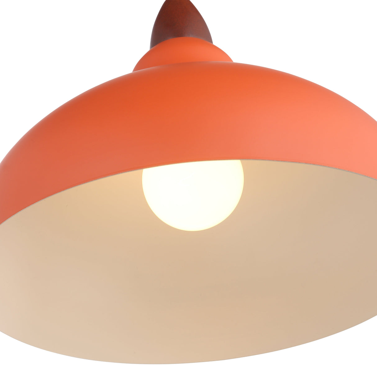 Oak Taklampa Ø35 Orange-Lampconcept.se