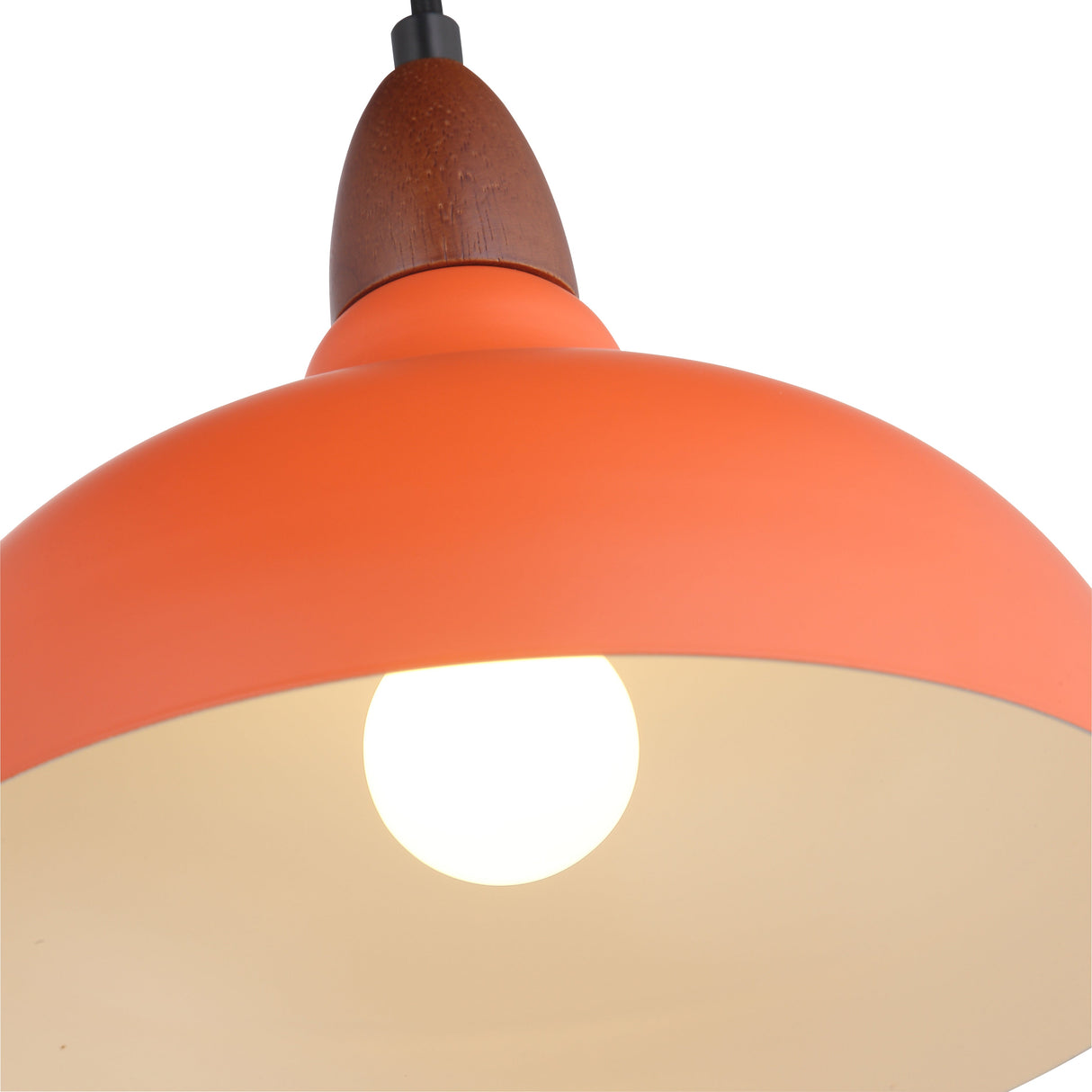 Oak Taklampa Ø24 Orange-Lampconcept.se