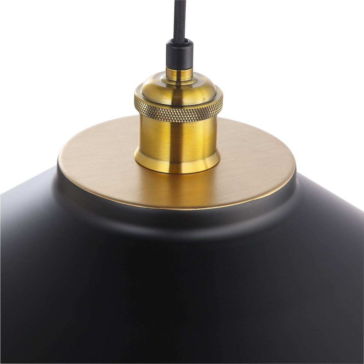 Coffee Taklampa Ø40 Svart/Mässing-Lampconcept.se