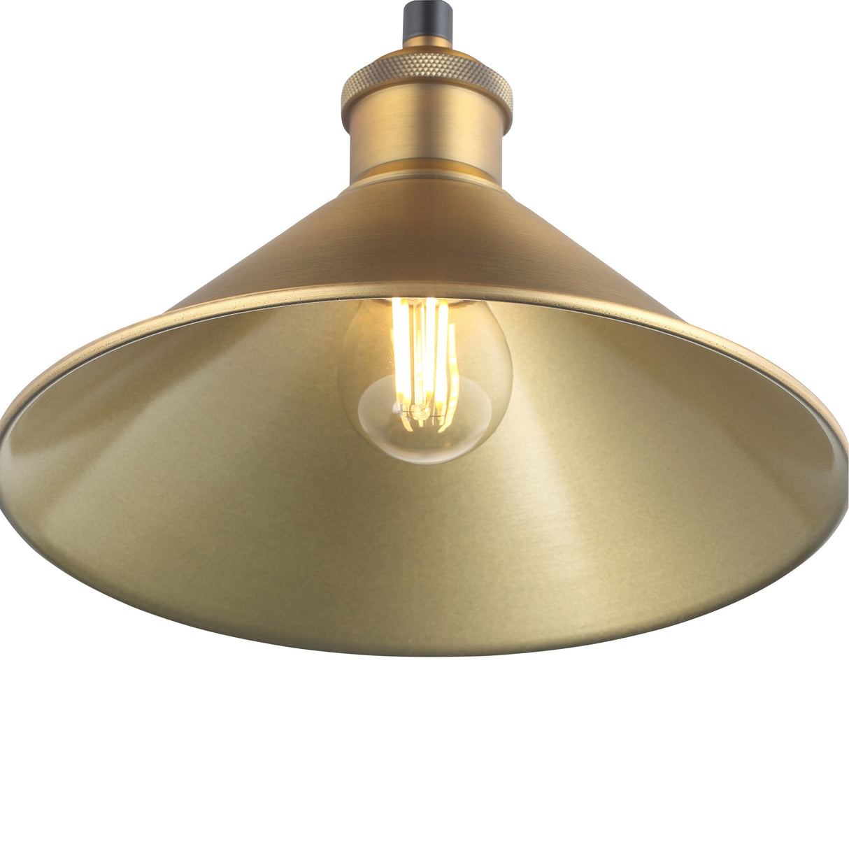 Coffee Taklampa Ø22 Borstad Mässing-Lampconcept.se