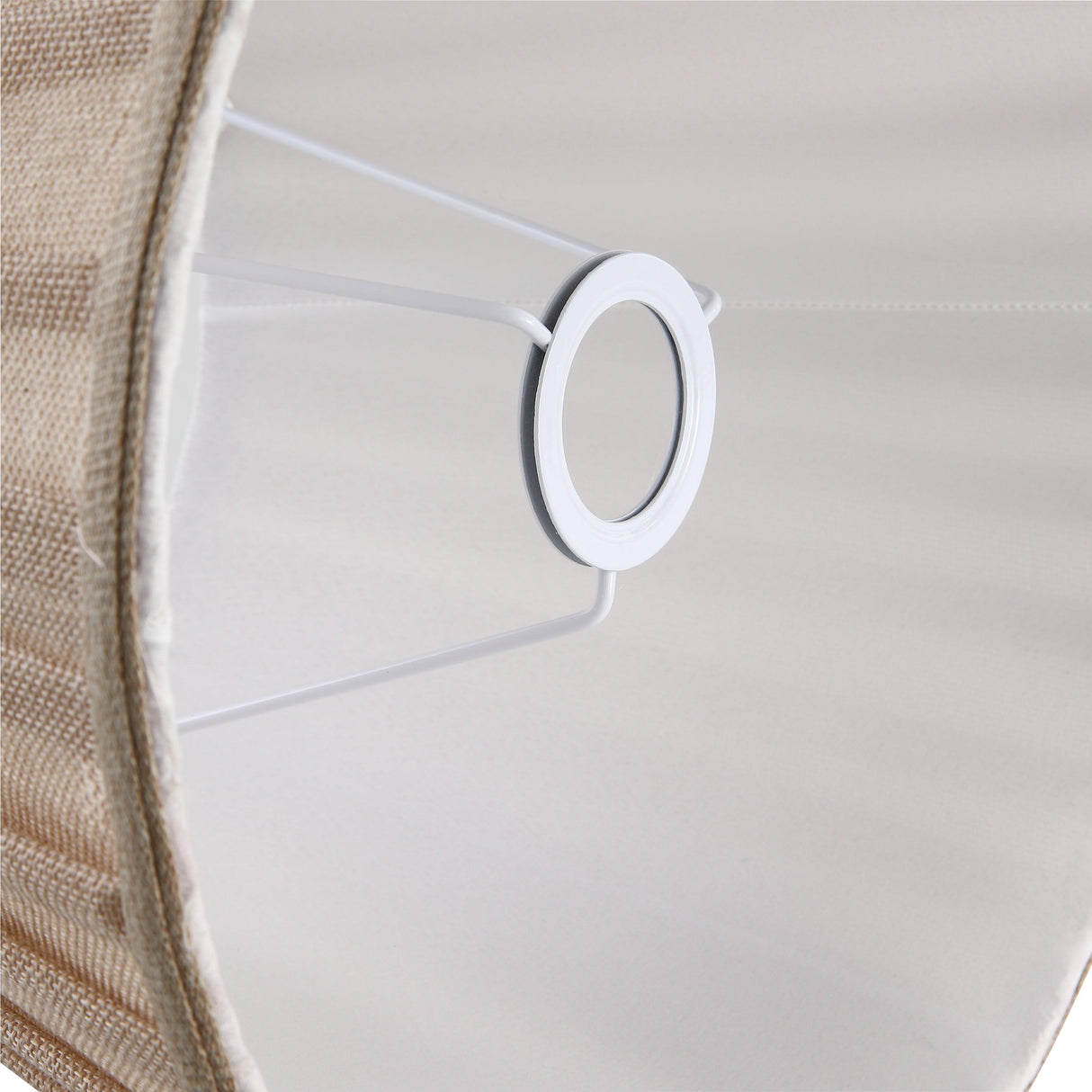 Trapez Lampskärm Ø35 Jute-Lampconcept.se