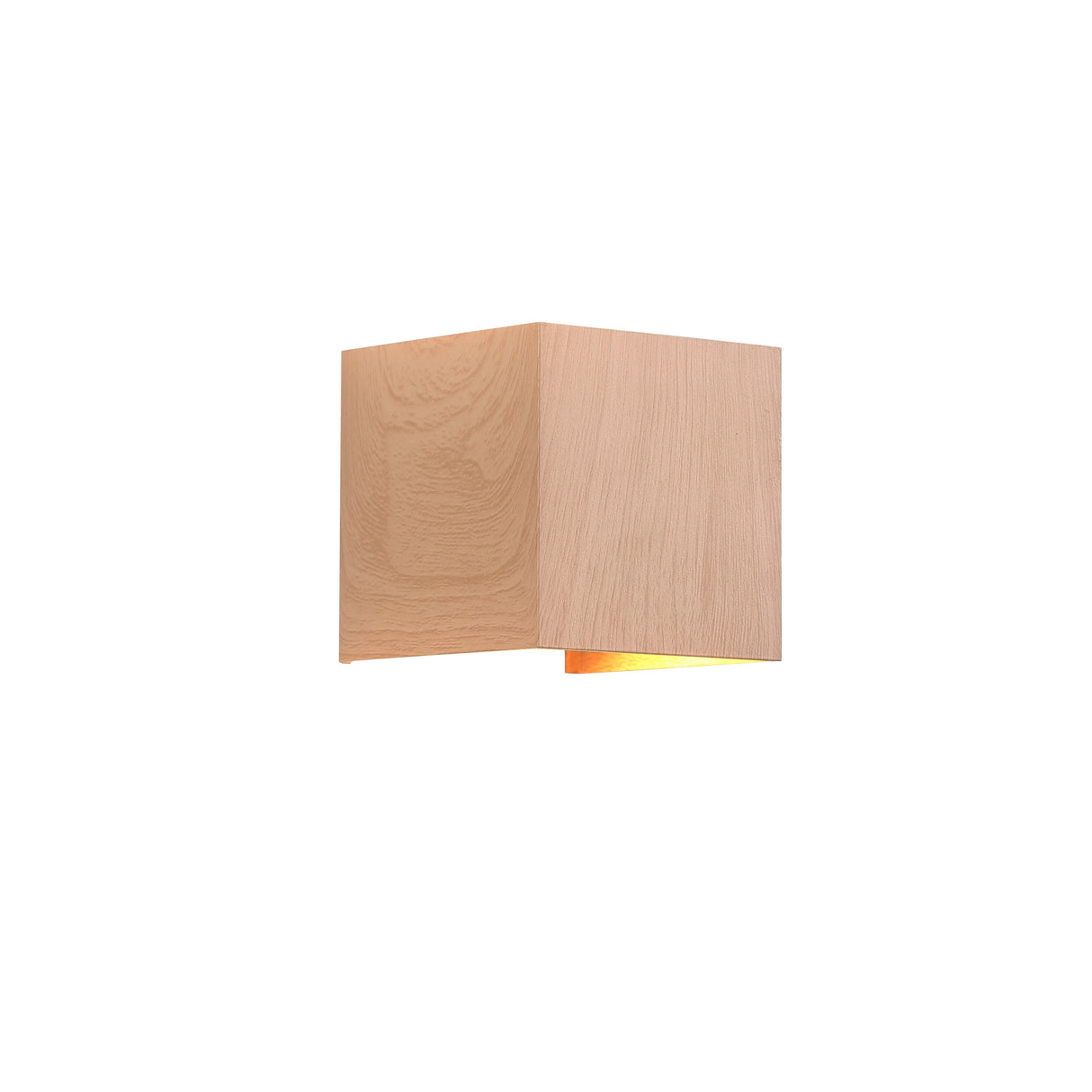 LED Wandspot IP54 6W Buiten Hout