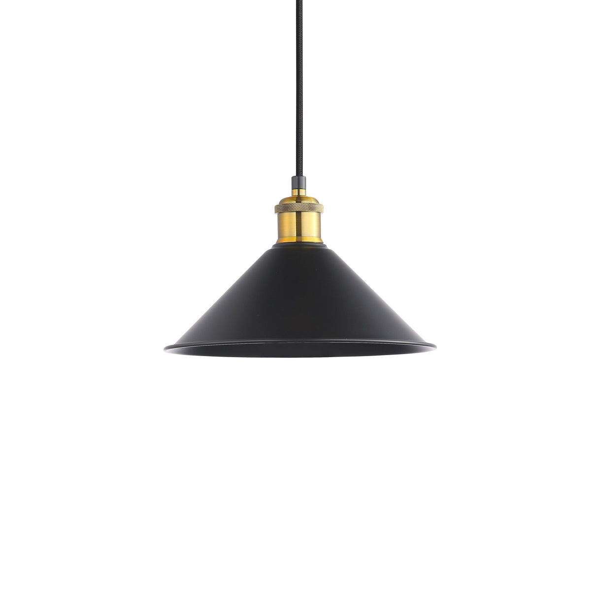 Coffee Taklampa Ø26 Svart/Mässing-Lampconcept.se
