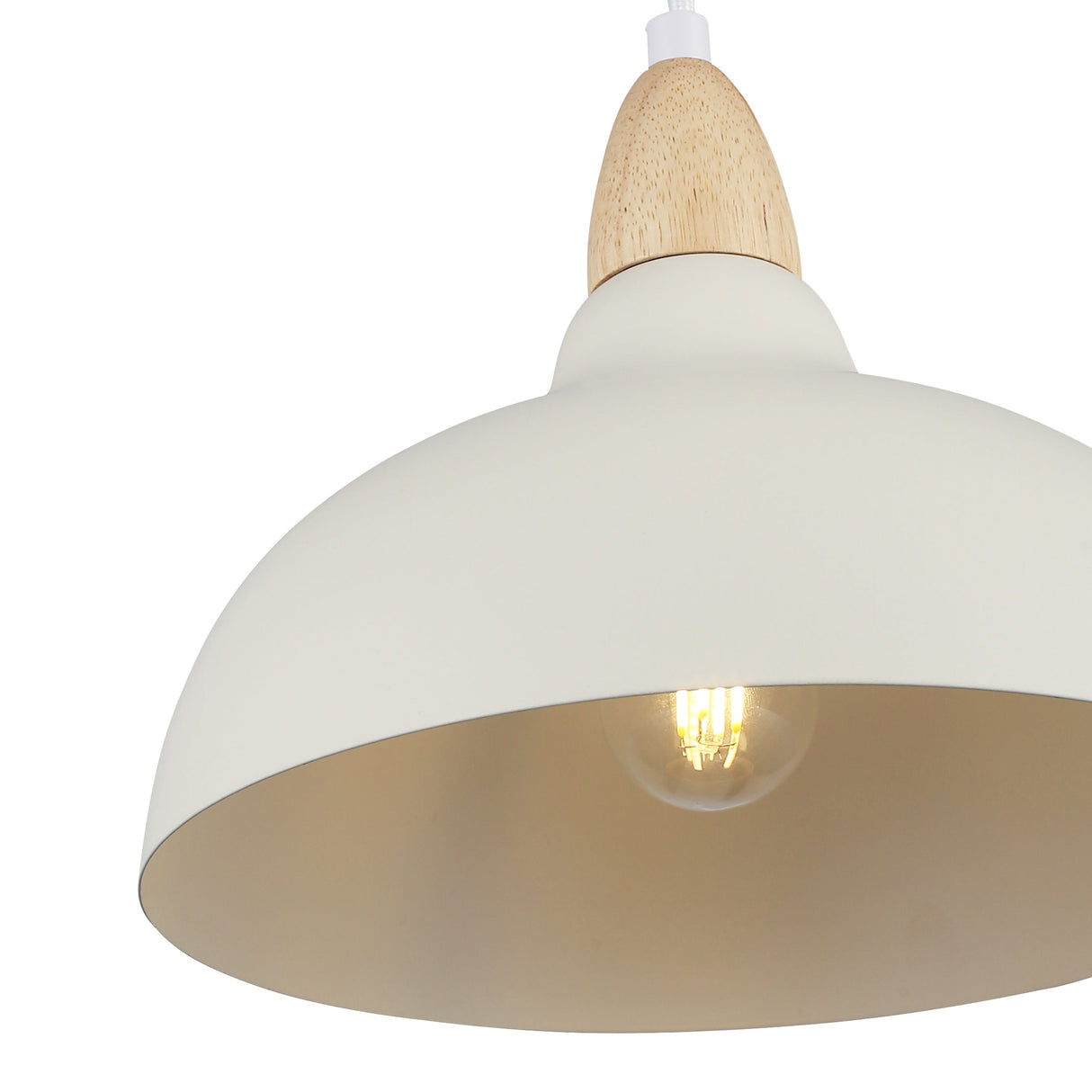 Oak Hanglamp Ø24 Nude