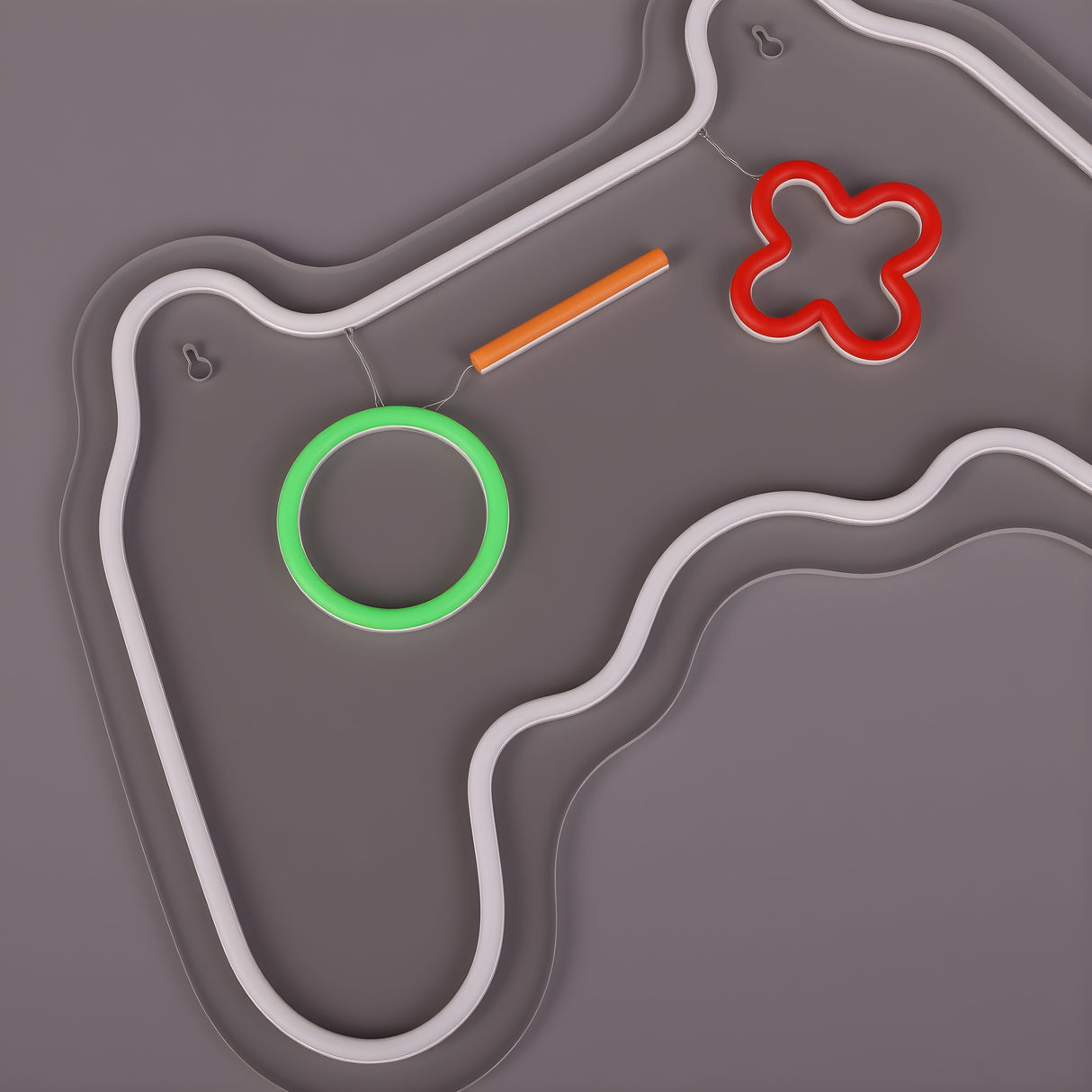 Joystick Neon Wandlamp Wit