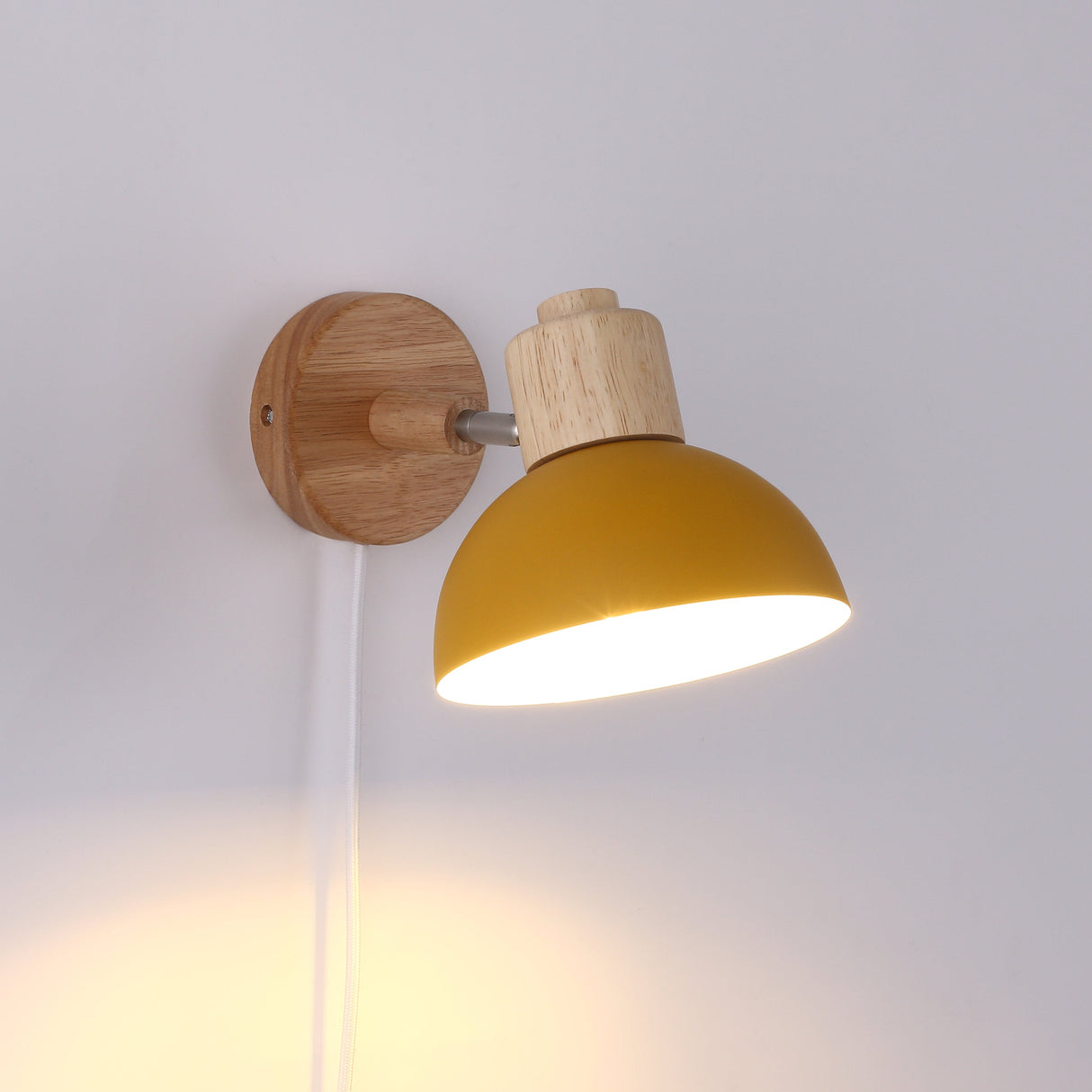 Boom Wandlamp Mosterd