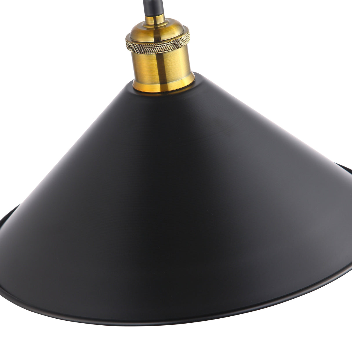 Coffee Taklampa Ø30 Svart/Mässing-Lampconcept.se