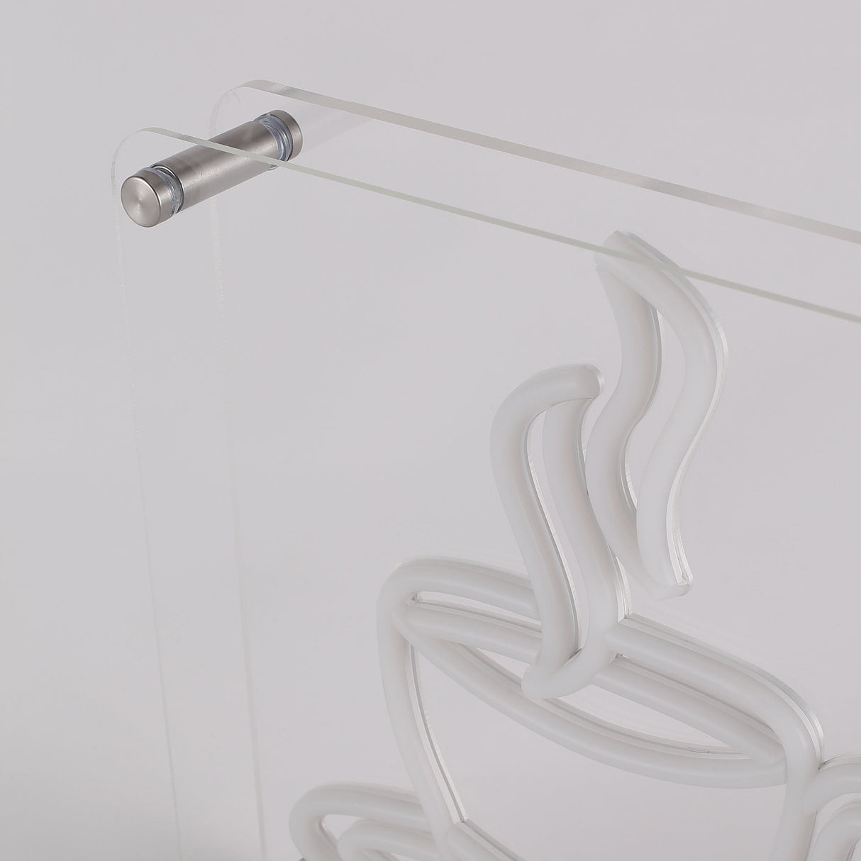 Coffee LED Neon Box Tafellamp