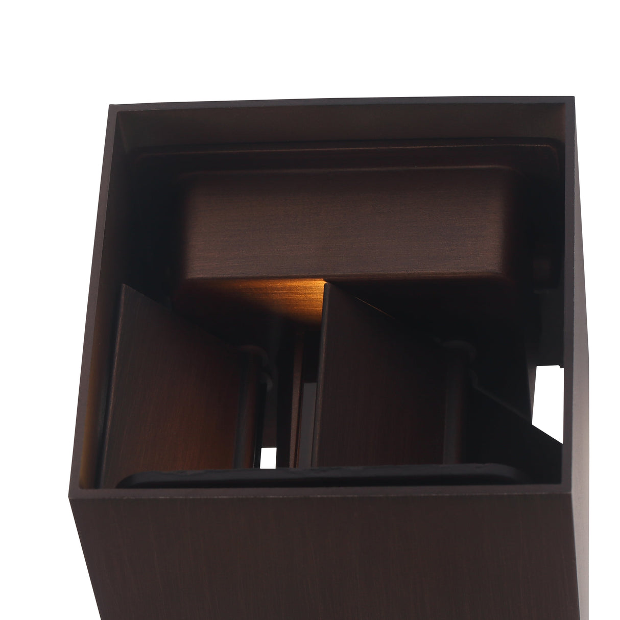 LED Wandspot IP54 6W Buiten Antiek Koper