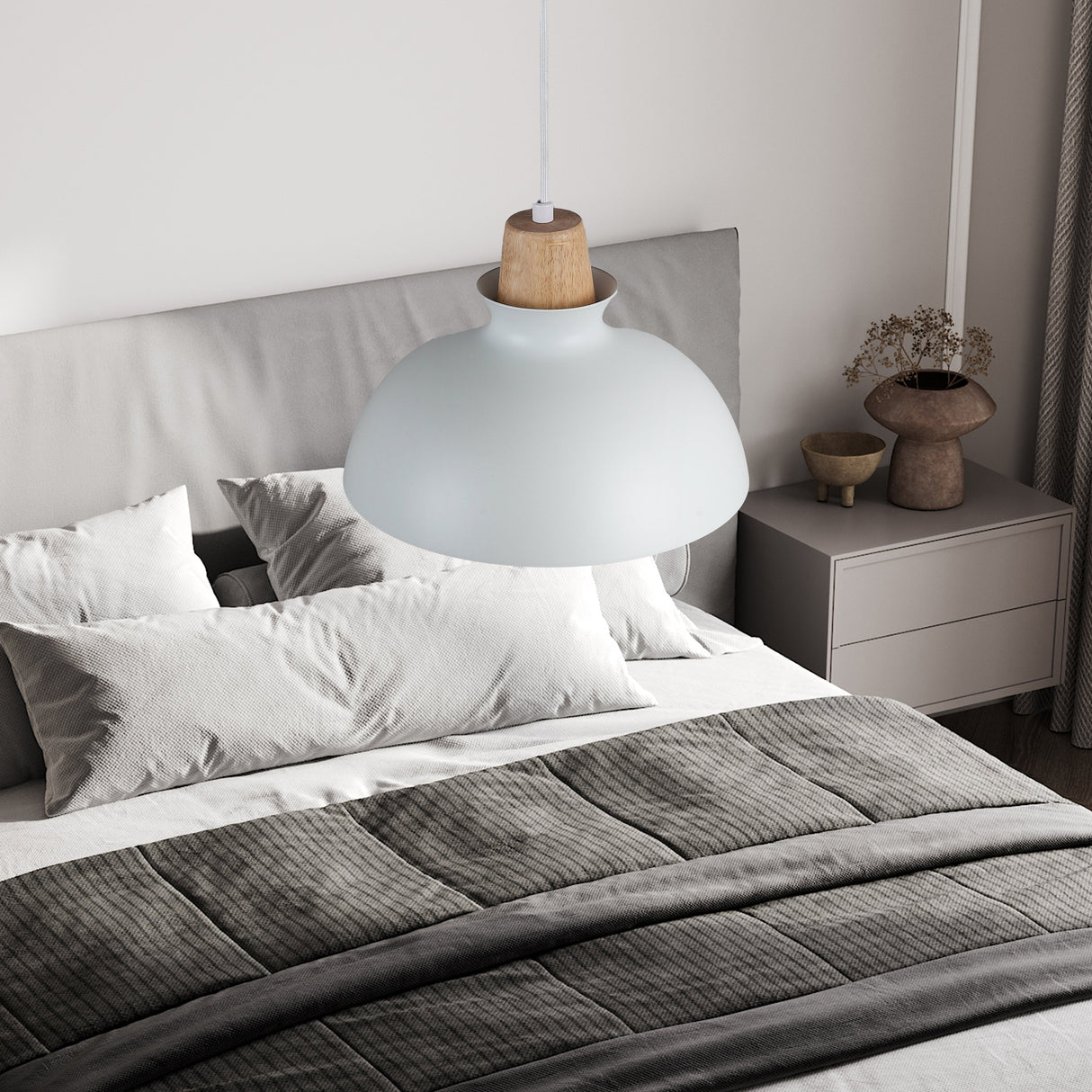 Tray Hanglamp Ø28 Wit