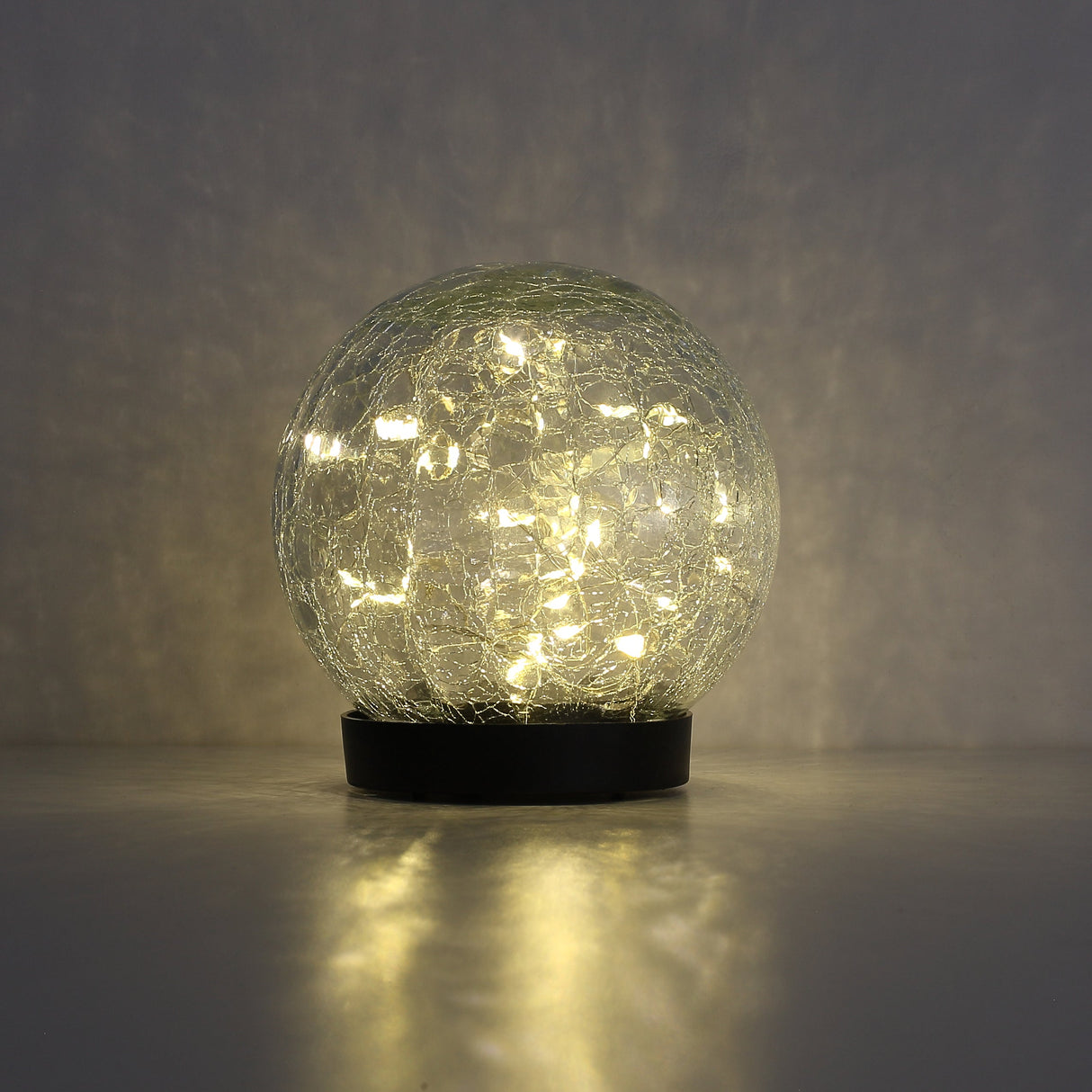 Solcelle Glasklot 12cm