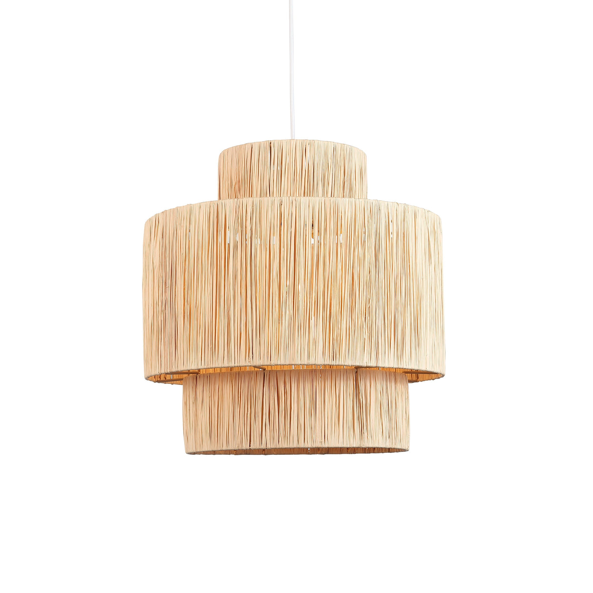 Deia Raffia Taklampa-Lampconcept.se