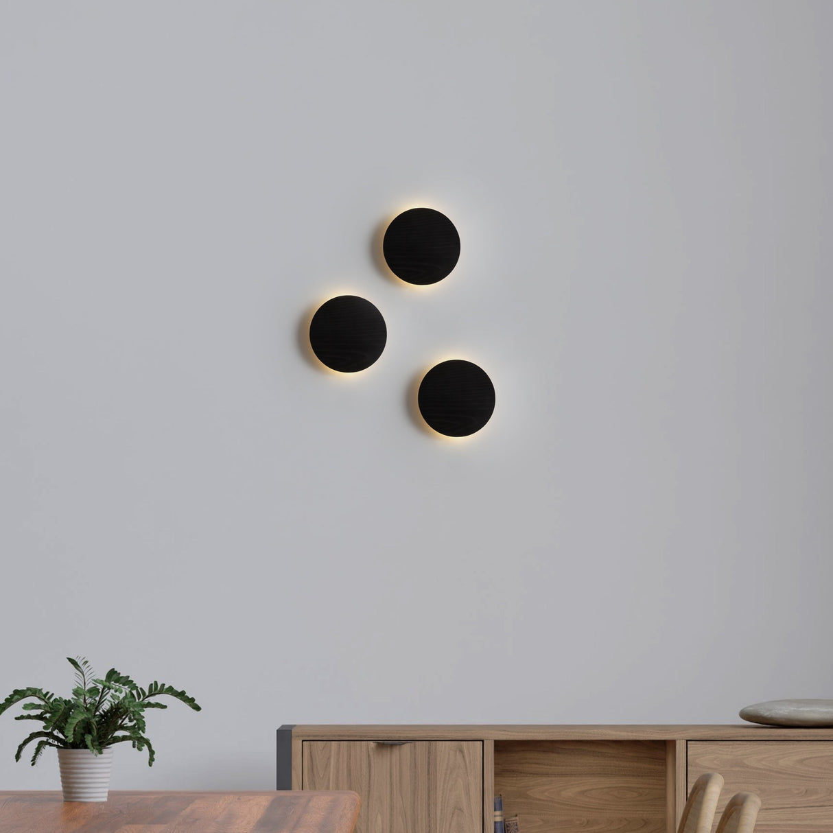 Lori Wandlamp Ø20 Holder Hout