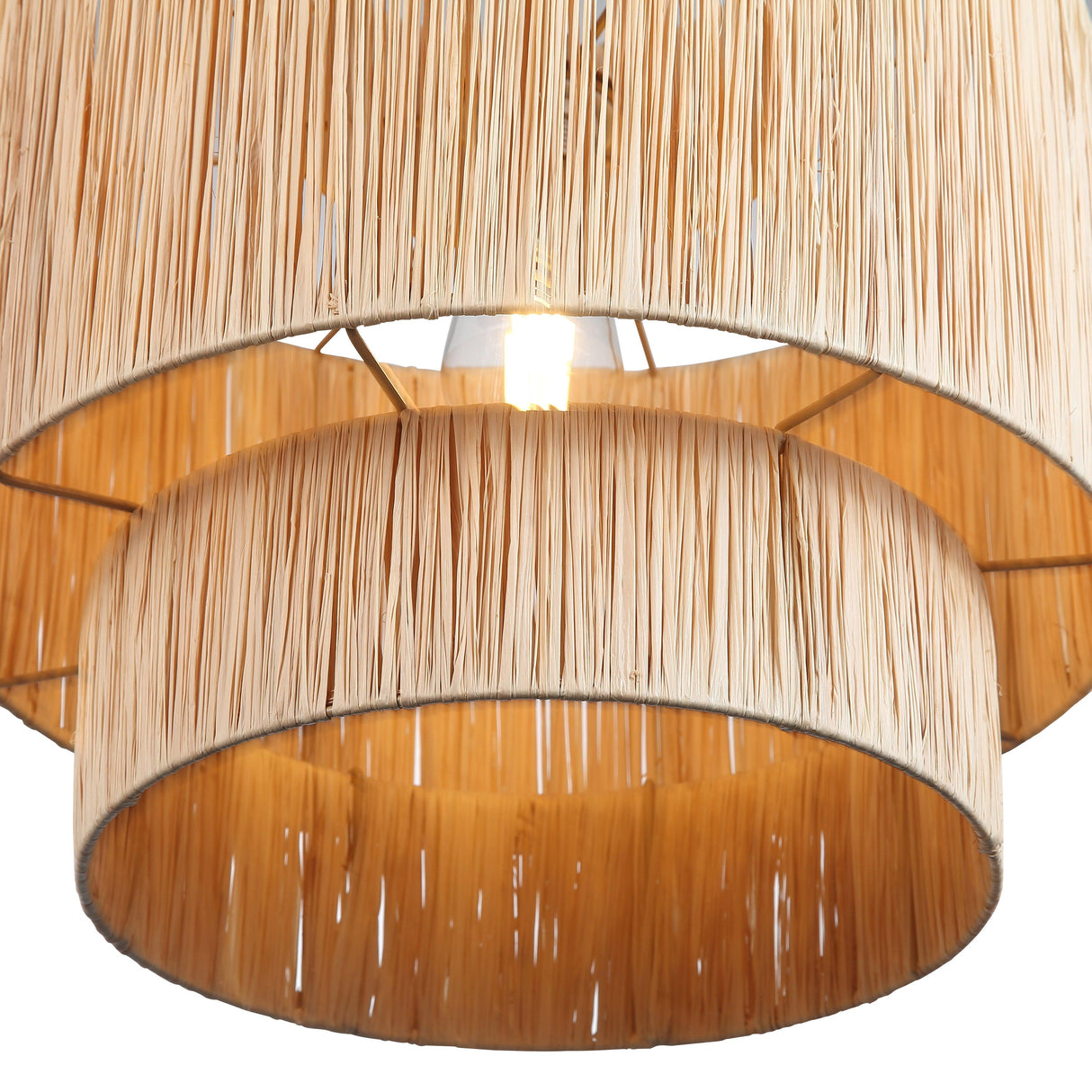 Deia Raffia Taklampa-Lampconcept.se
