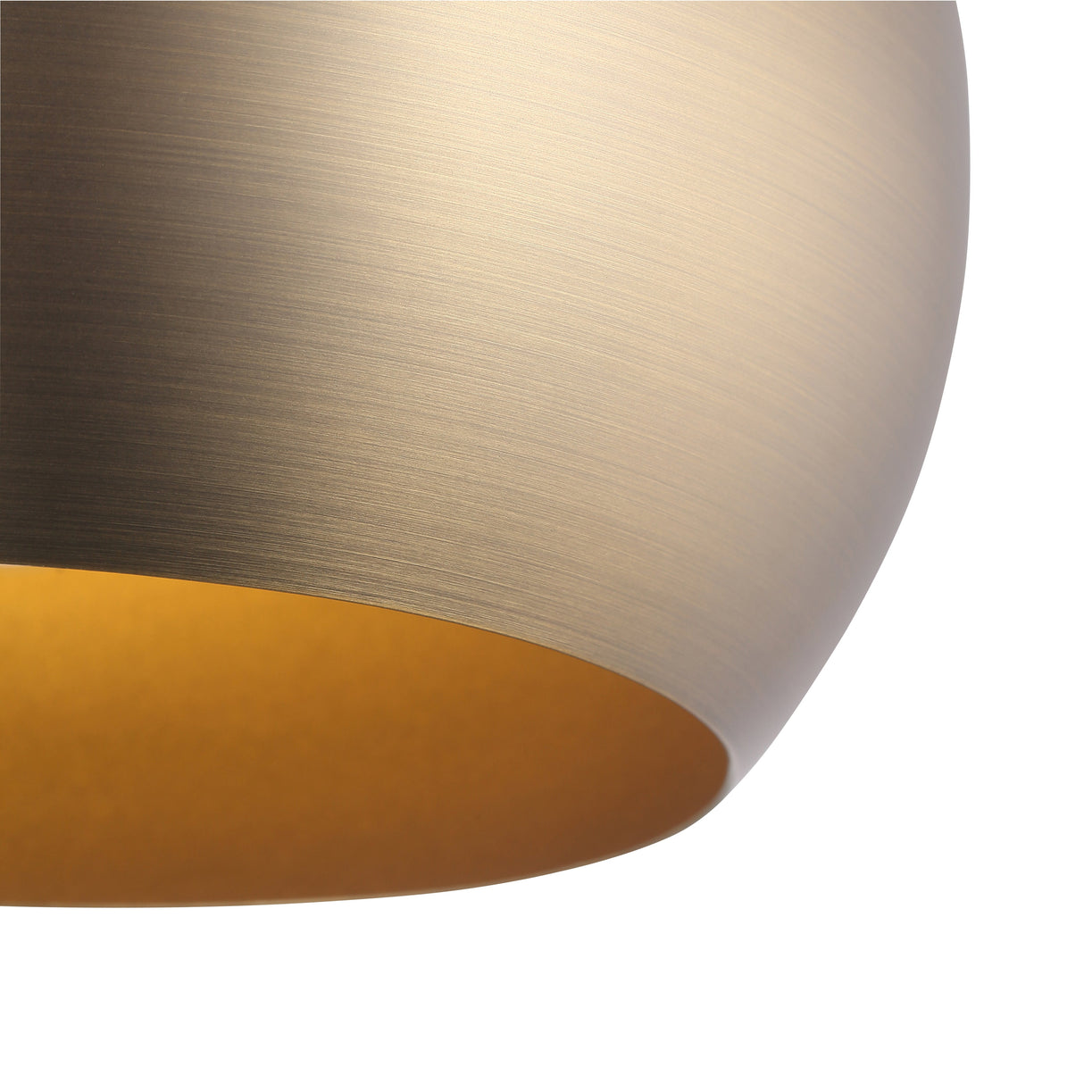 Mellow Pendellampa Ø20 Borstad Mässing-Lampconcept.se