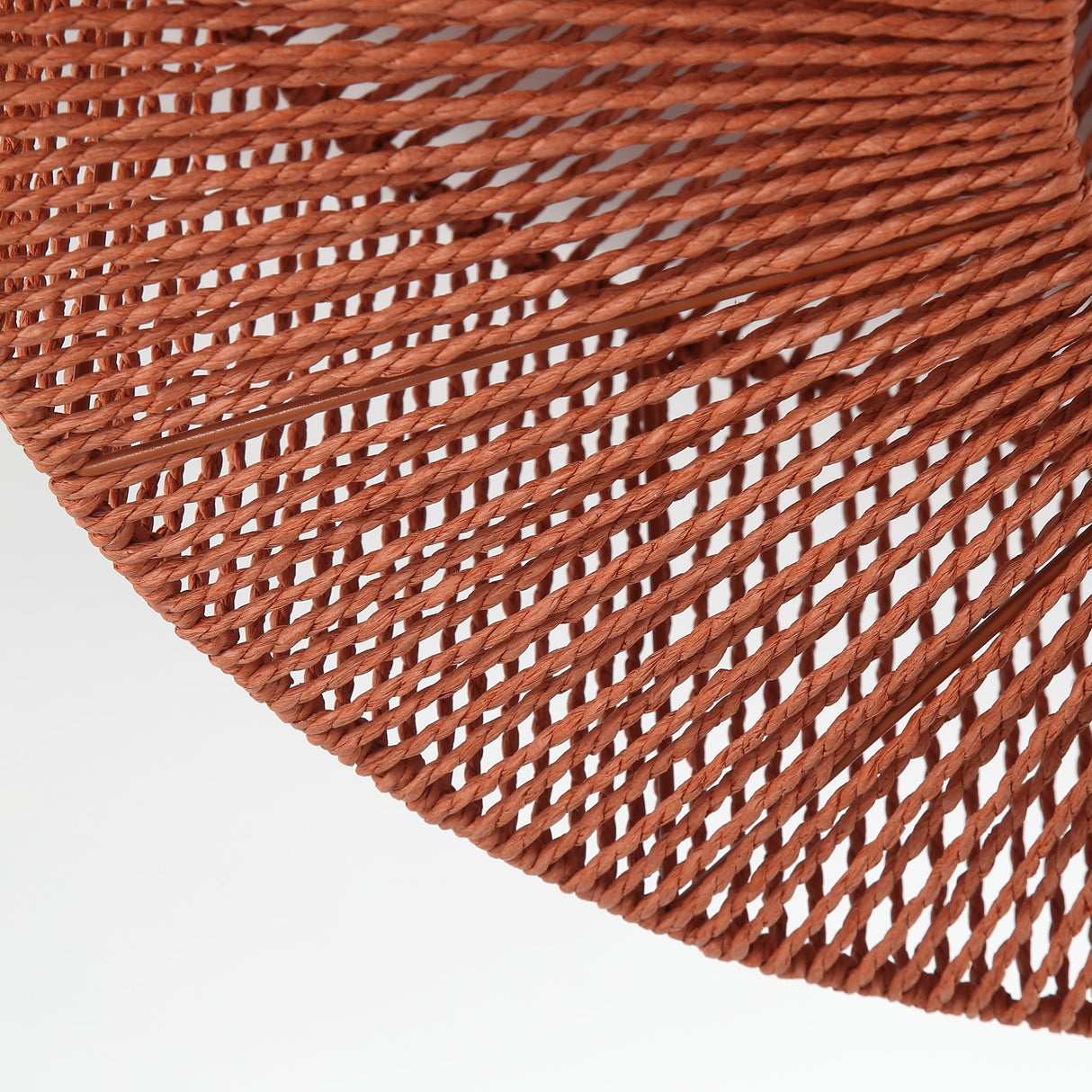 Braided Loftlampe Ø60 Earth Red