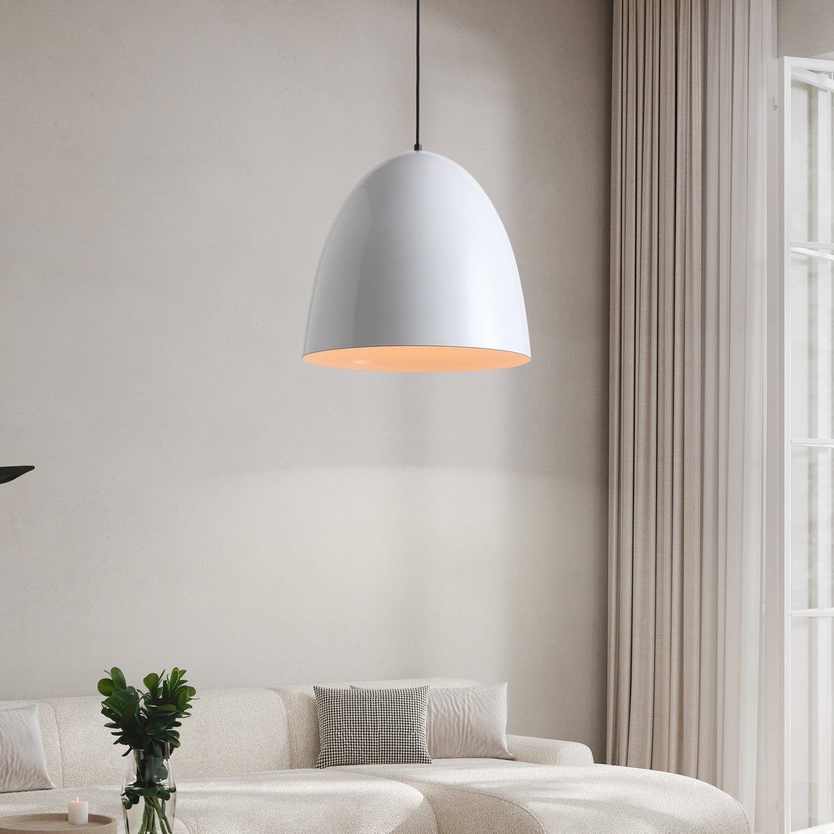Bell Taklampa Ø40 Vit-Lampconcept.se