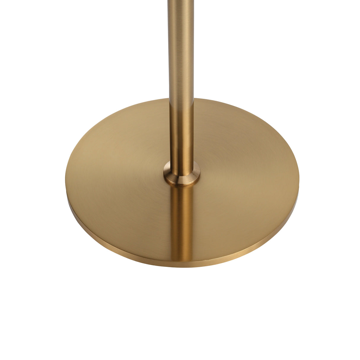 Trento Vloerlamp Messing/Opal