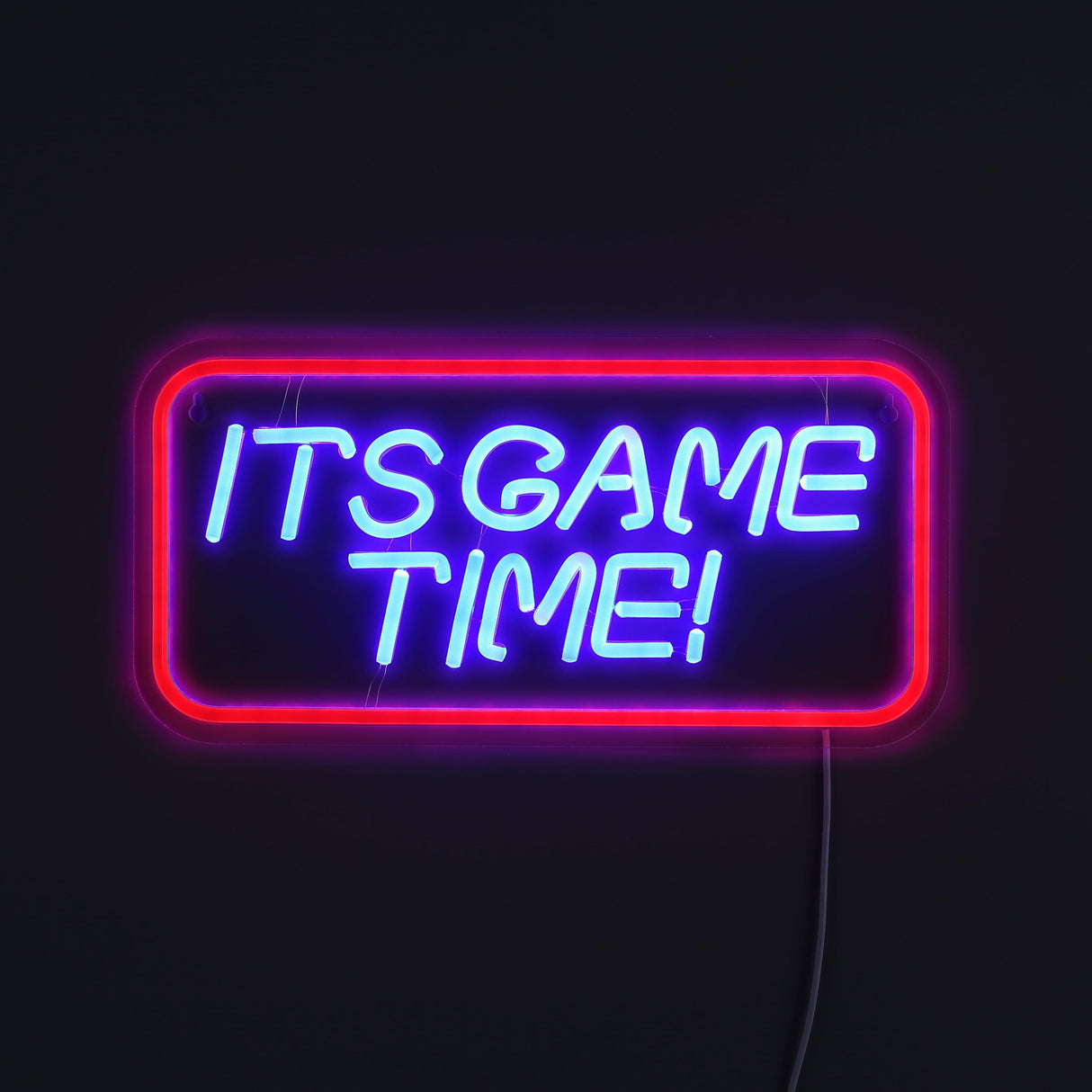 Its Game Time Neon Vägglampa-Lampconcept.se