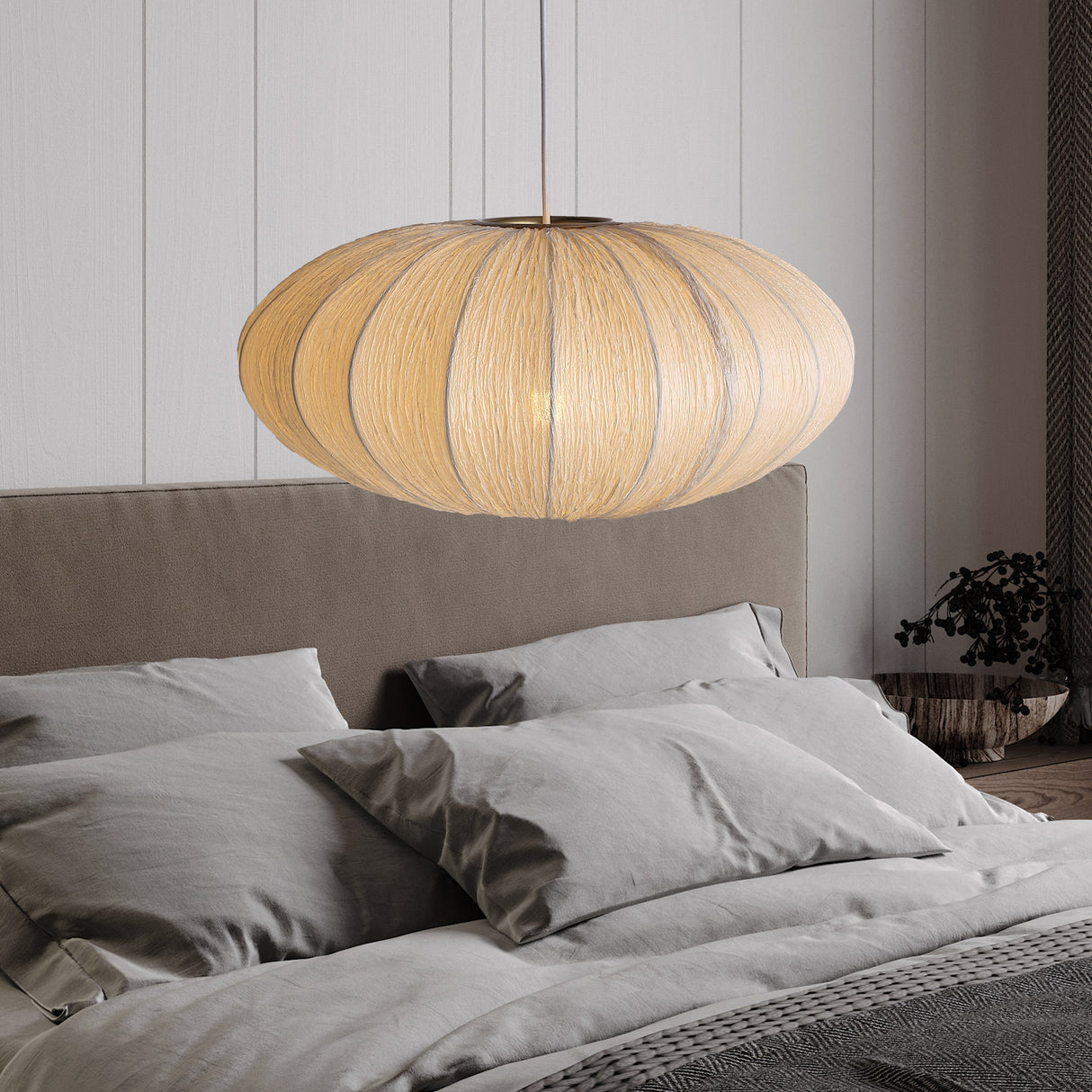 Alcazar Hanglamp Ø50 White Pearl