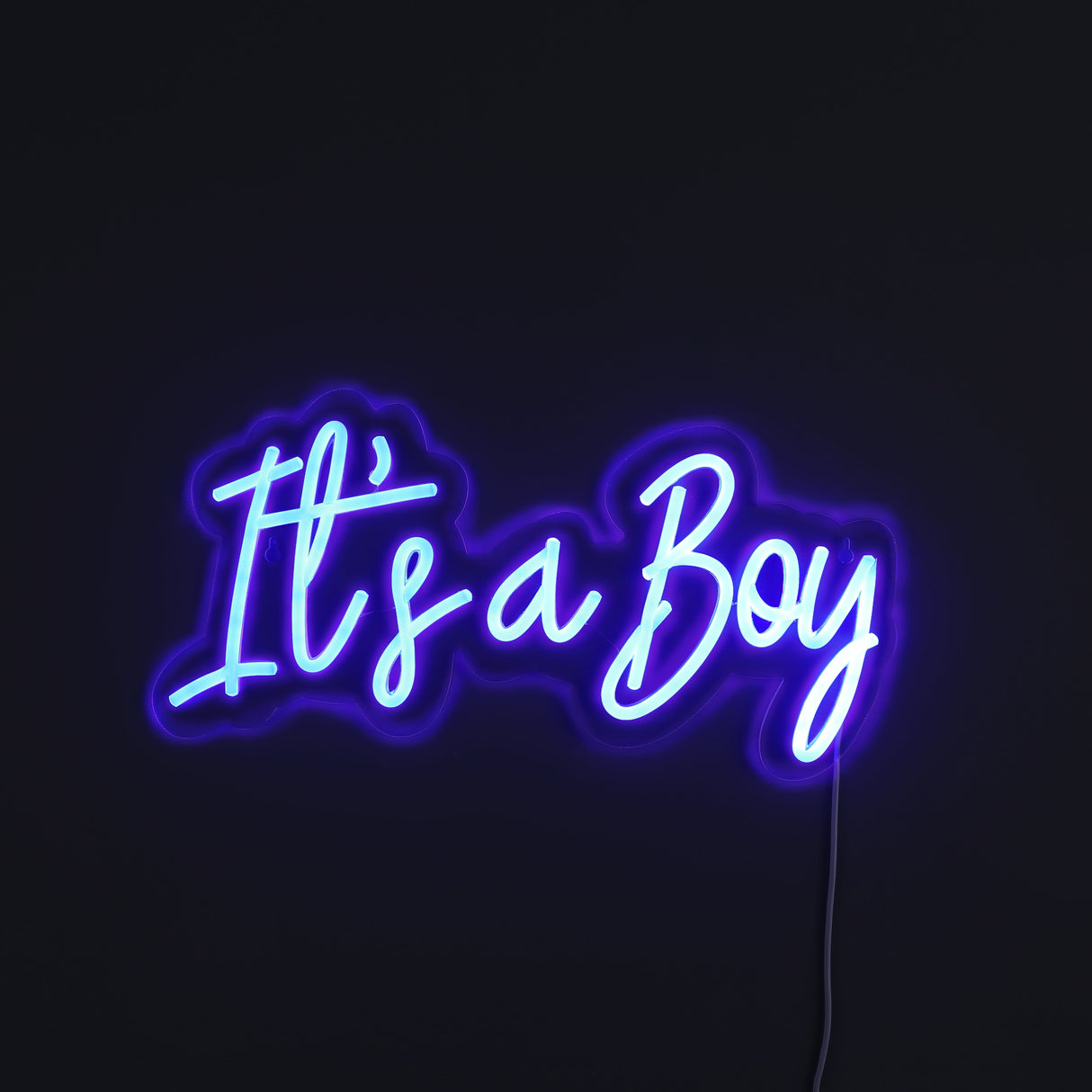 Its a Boy Neon Vägglampa-Lampconcept.se
