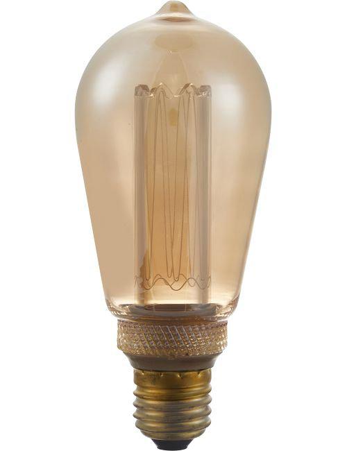 LED E27 Vintage Rustika ST64 120lm Dimbar-Lampconcept.se