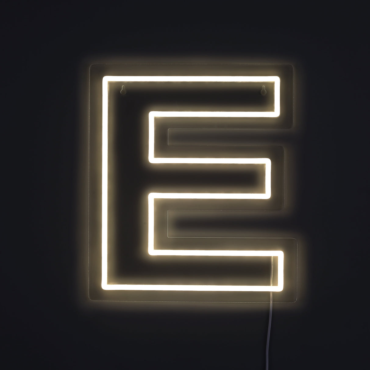 Letter E Neon Wandlamp