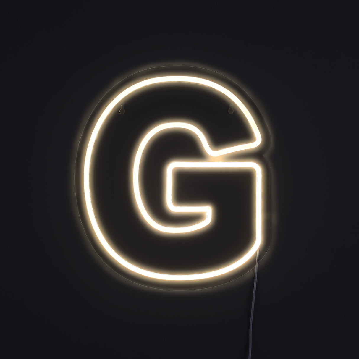 Letter G Neon Wandlamp